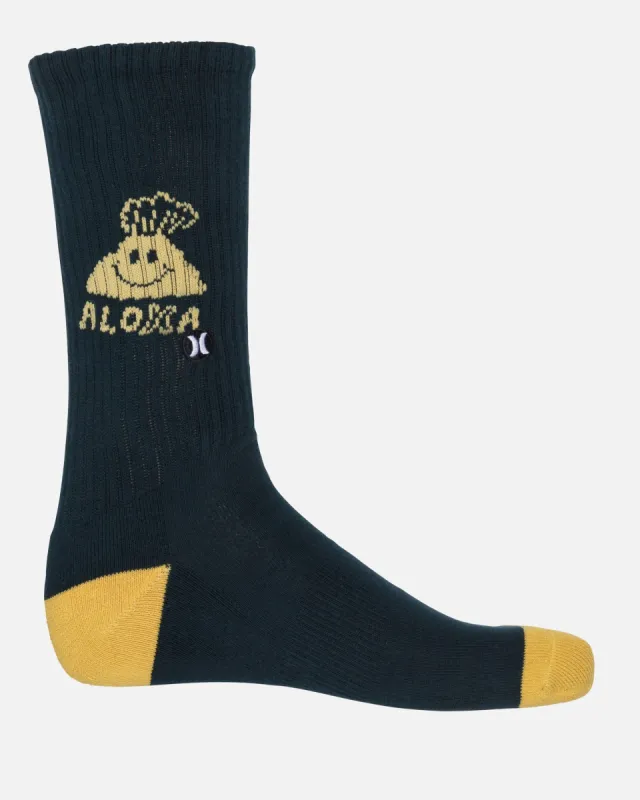 H2O-Dri Jacquard Crew 1Pk made by Hurley