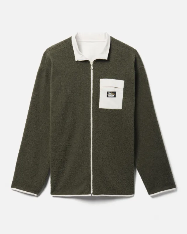 Boulder Reversible Burrrito Zip Jacket made by Hurley