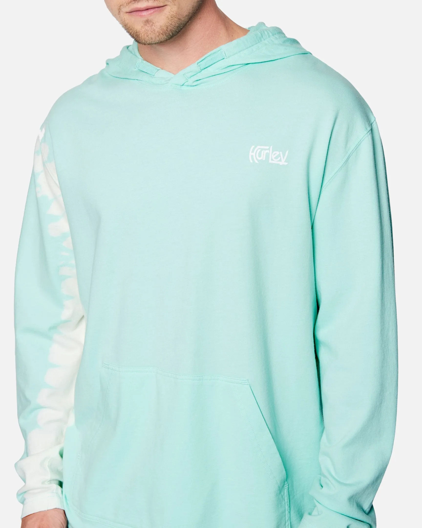 Modern Surf Tie Dye Poncho Long Sleeve Top sold by Hurley