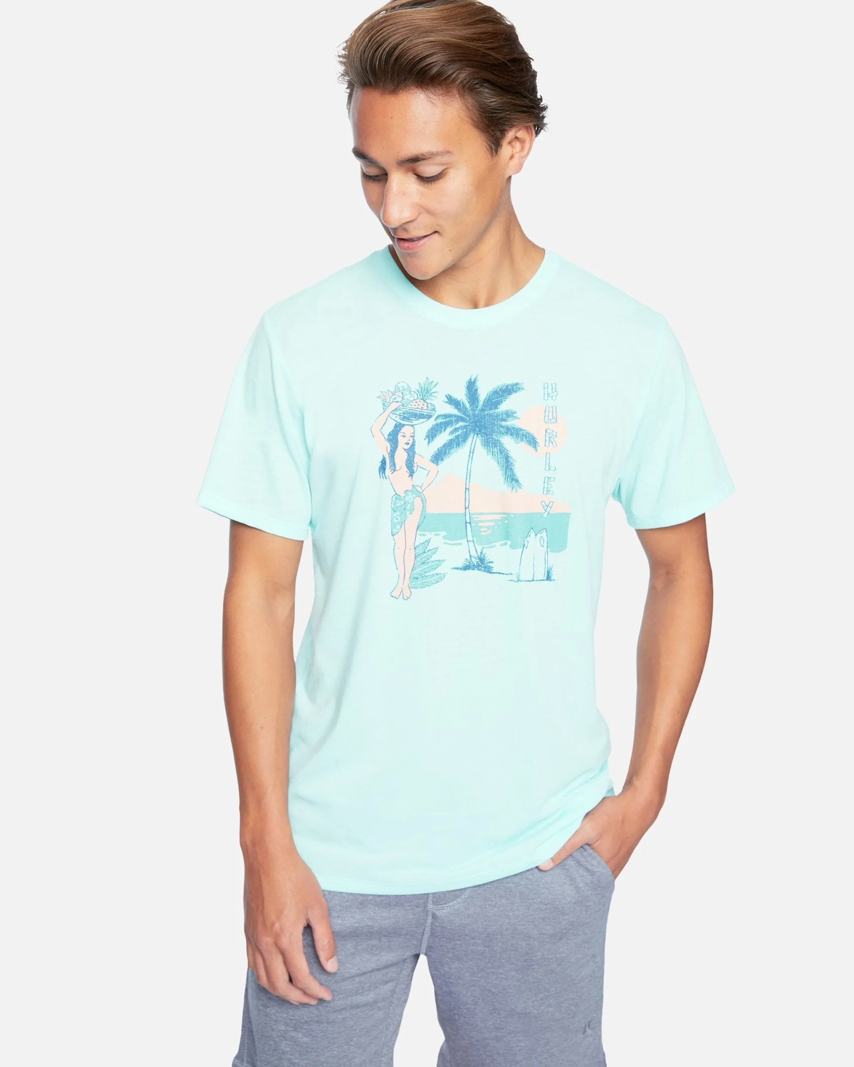 H2O-DRI Hula Hideout Short Sleeve T-Shirt sold by Hurley product image thumbnail 3