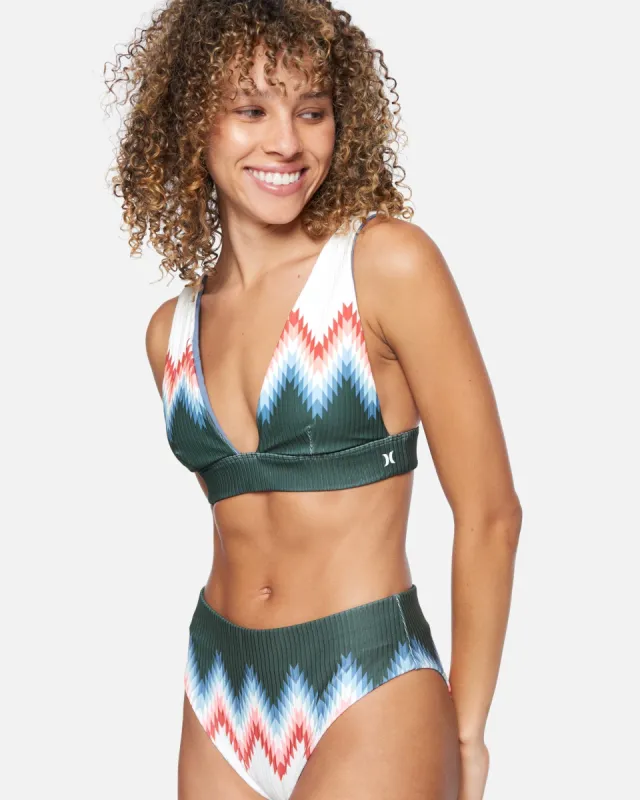Playa Adjustable Banded Surf Top made by Hurley