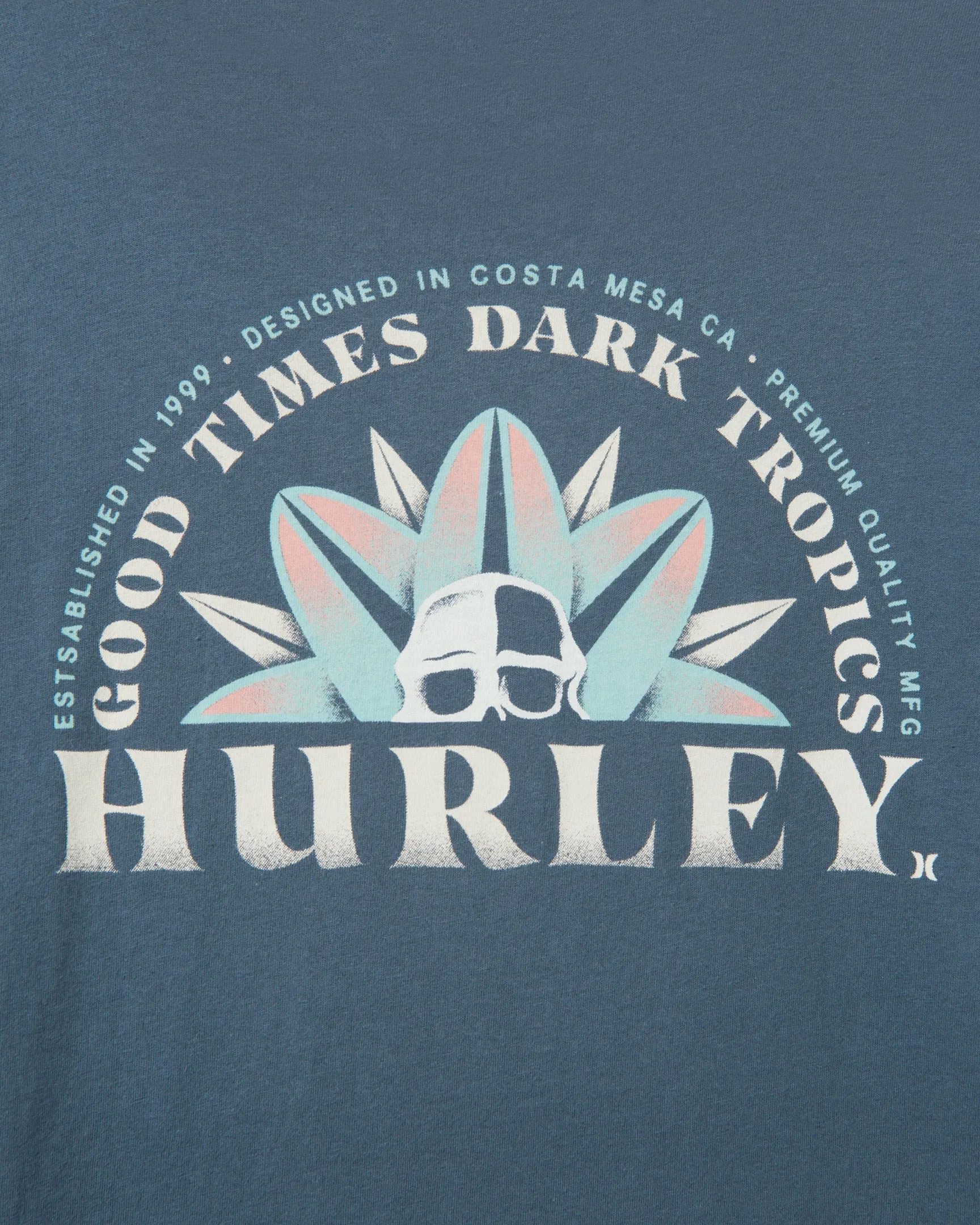 Everday Washed Dark Tropics Short Sleeve T-Shirt sold by Hurley product image thumbnail 3