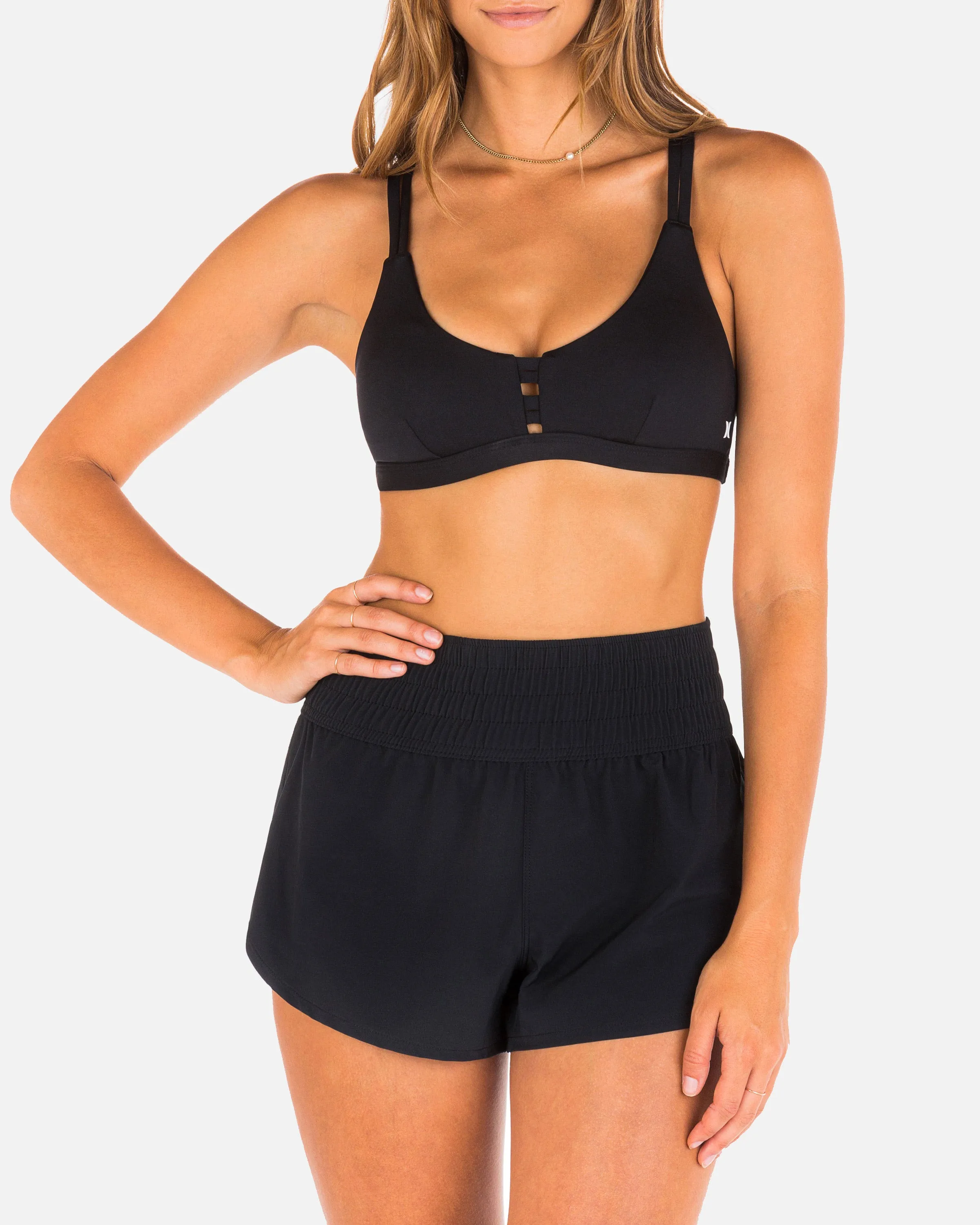 Hurley X Moore Aloha Solid 2.5" High Waist Boardshort sold by Hurley