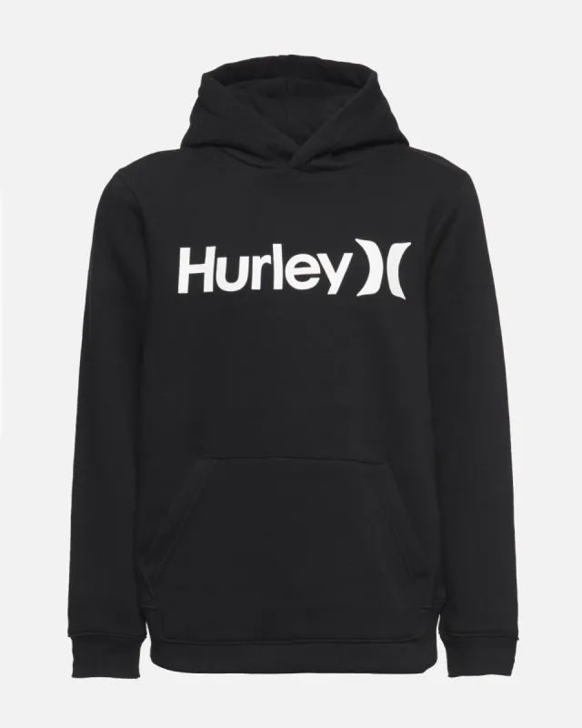 Boys' Hurley One and Only Logo Fleece Pullover Hoodie sold by Hurley
