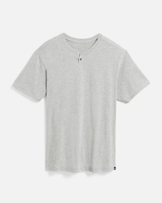 Essential Henley Short Sleeve T-Shirt sold by Hurley