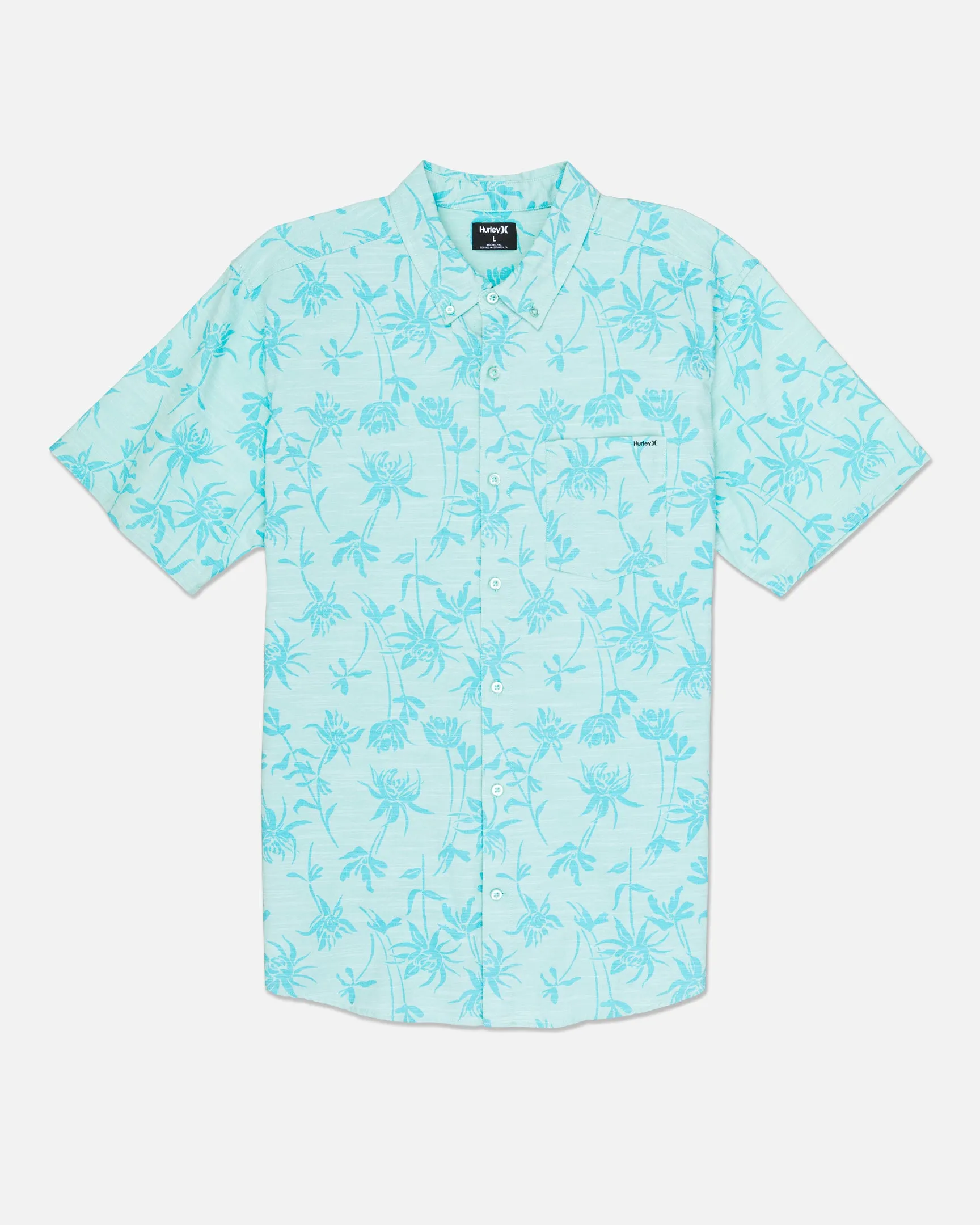 One And Only Stretch Print Short Sleeve Shirt sold by Hurley