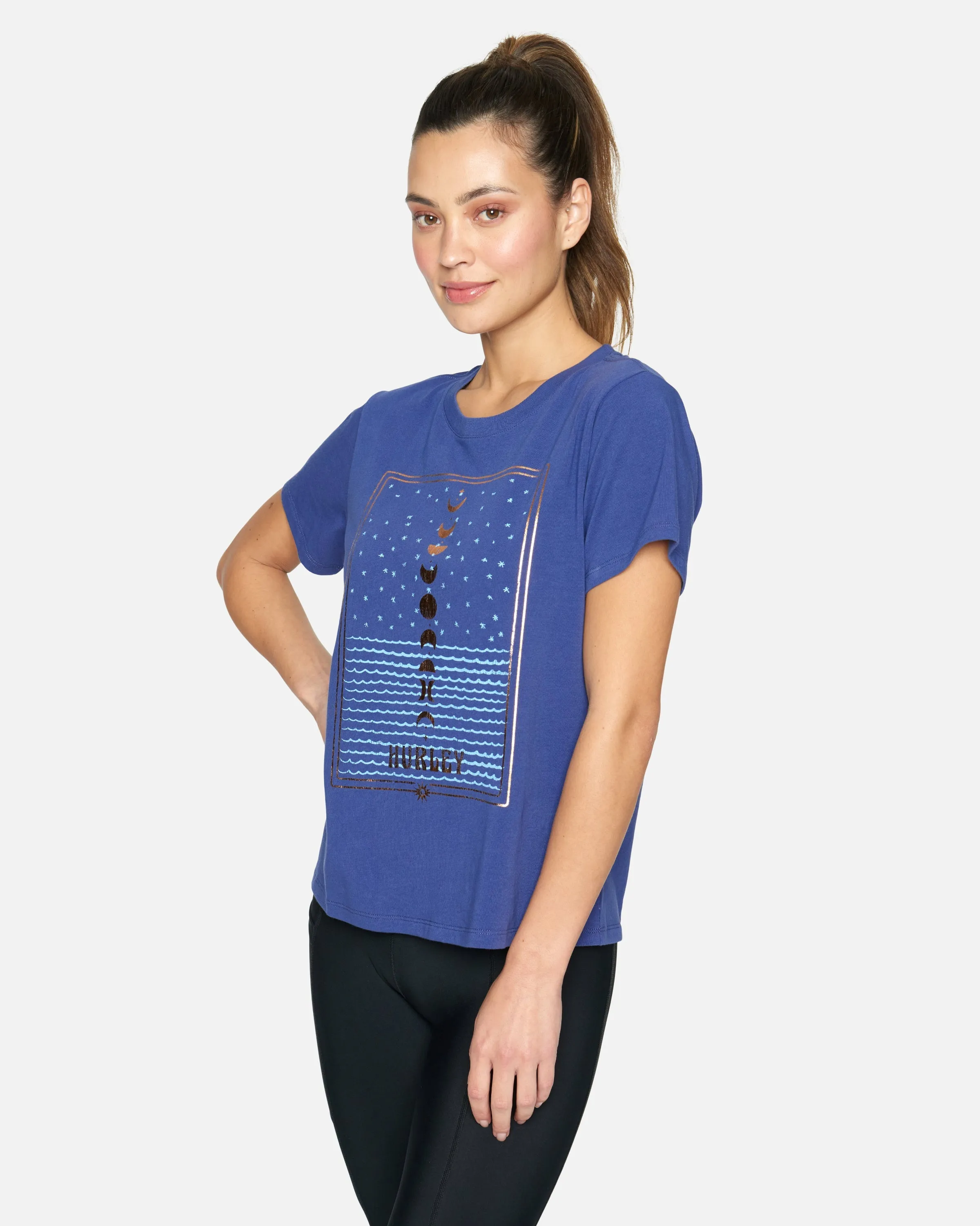 MOON CLASSIC TEE sold by Hurley product image thumbnail 3