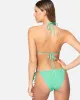 Solid Slider Tie Side Cheekly Bikini Bottom sold by Hurley