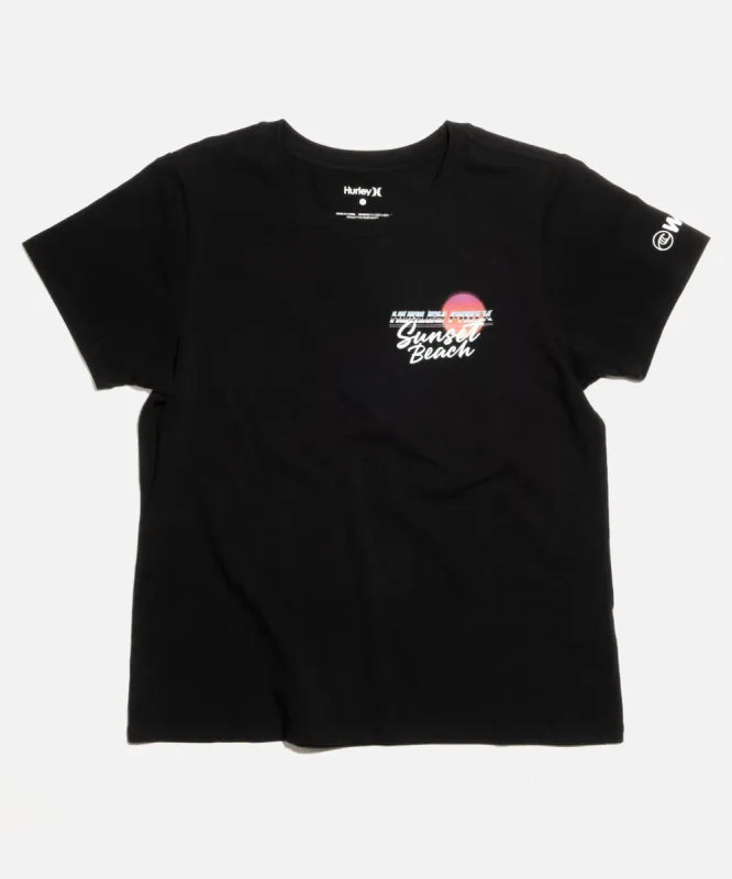 WSL Hurley Pro Short Sleeve Womens Tee made by Hurley