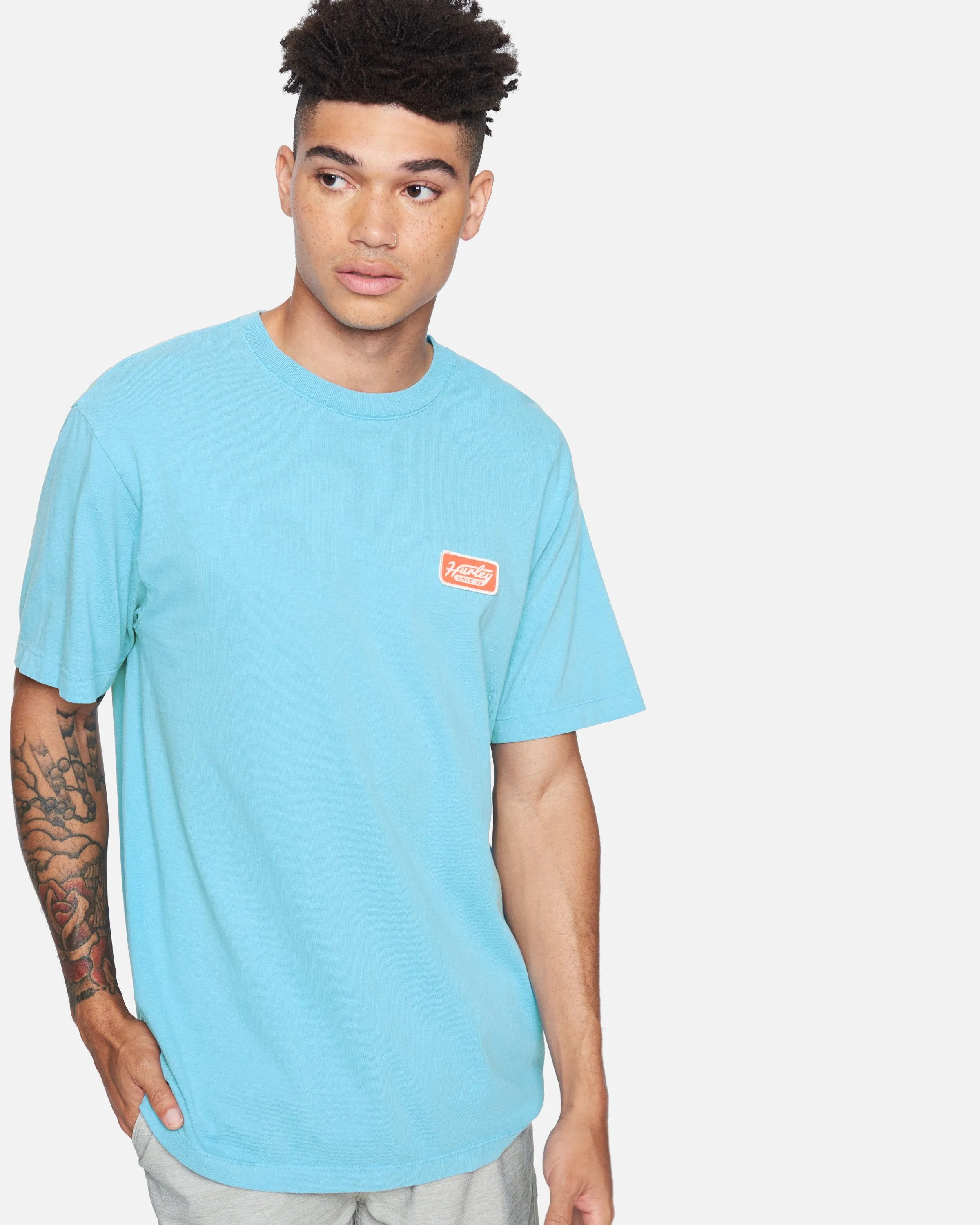 Boxy Gas Station Short Sleeve T-Shirt sold by Hurley