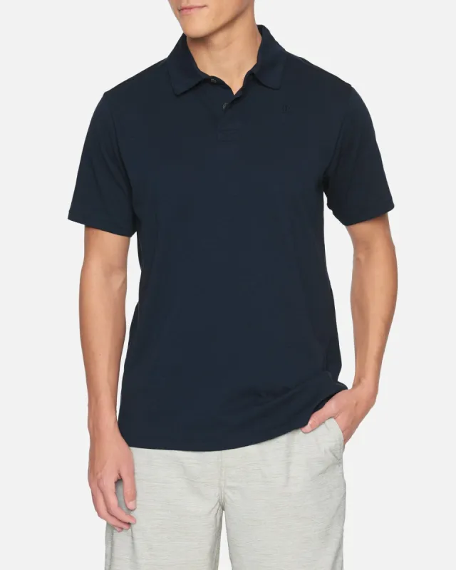 H2O-DRI Harvey Solid Polo Short Sleeve Shirt sold by Hurley