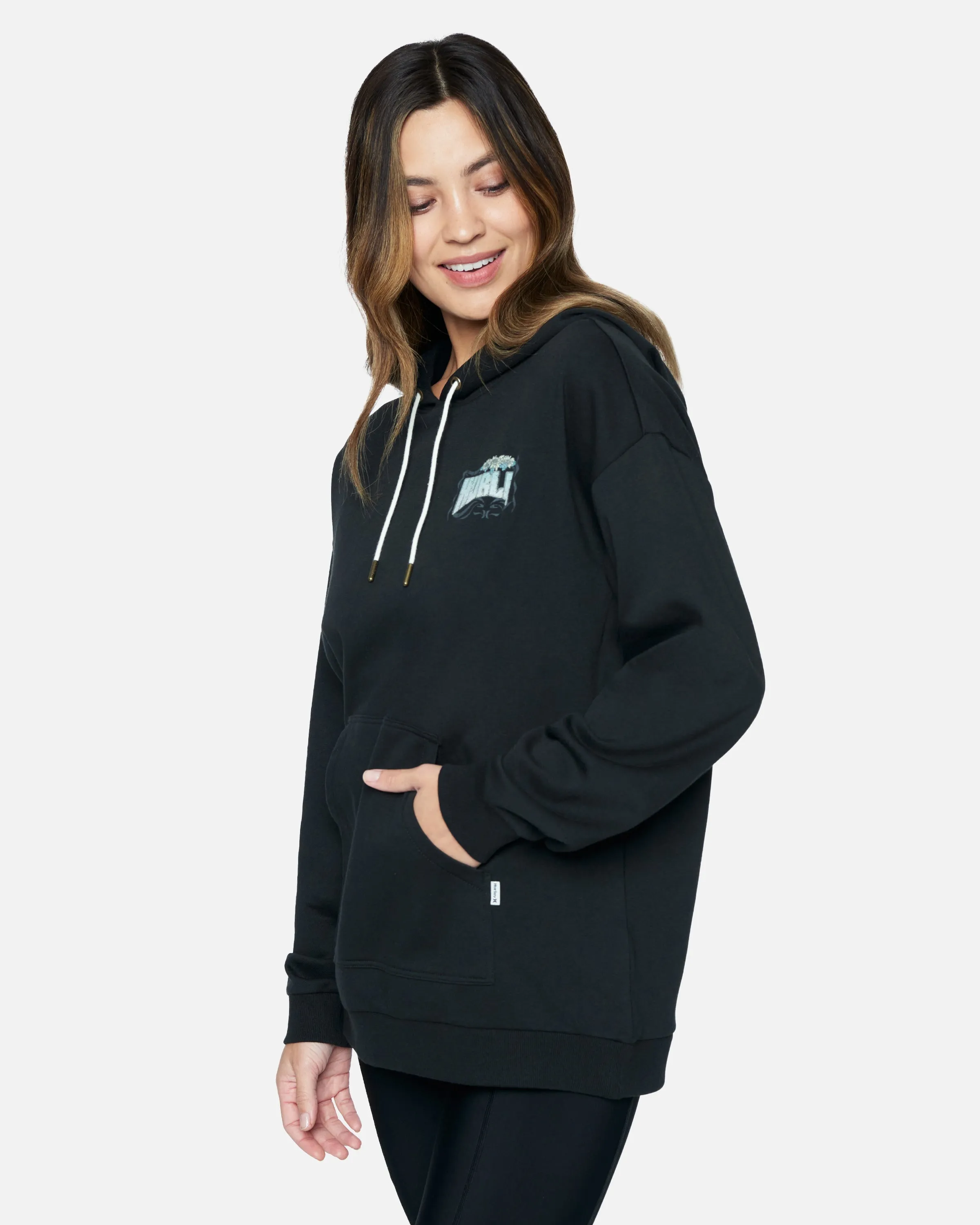 Riley Oversized Drop Shoulder Hoodie sold by Hurley product image thumbnail 3