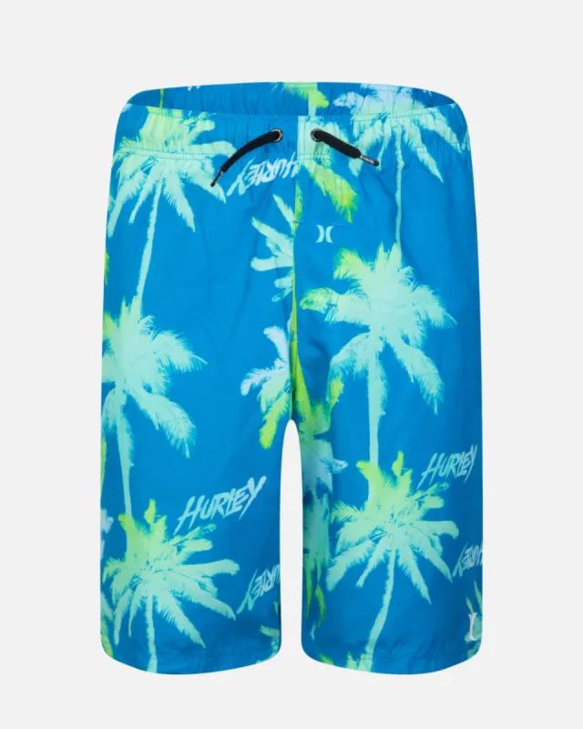Boys Palm Print Pull On Swim Trunks sold by Hurley