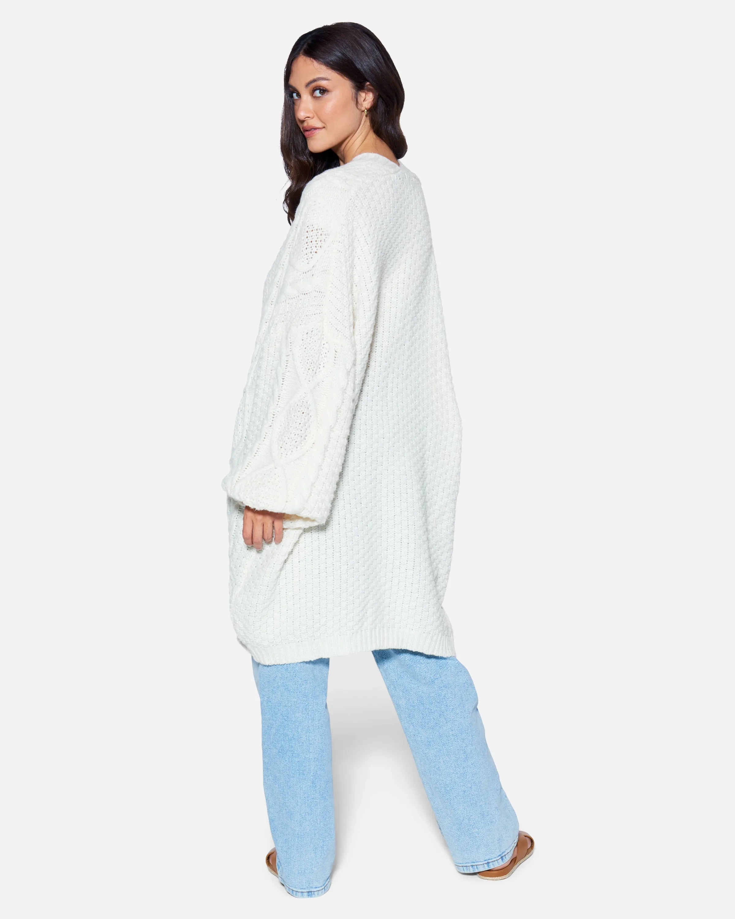 ESSENTIAL OLIVIA OVERSIZED CARDIGAN sold by Hurley product image thumbnail 2