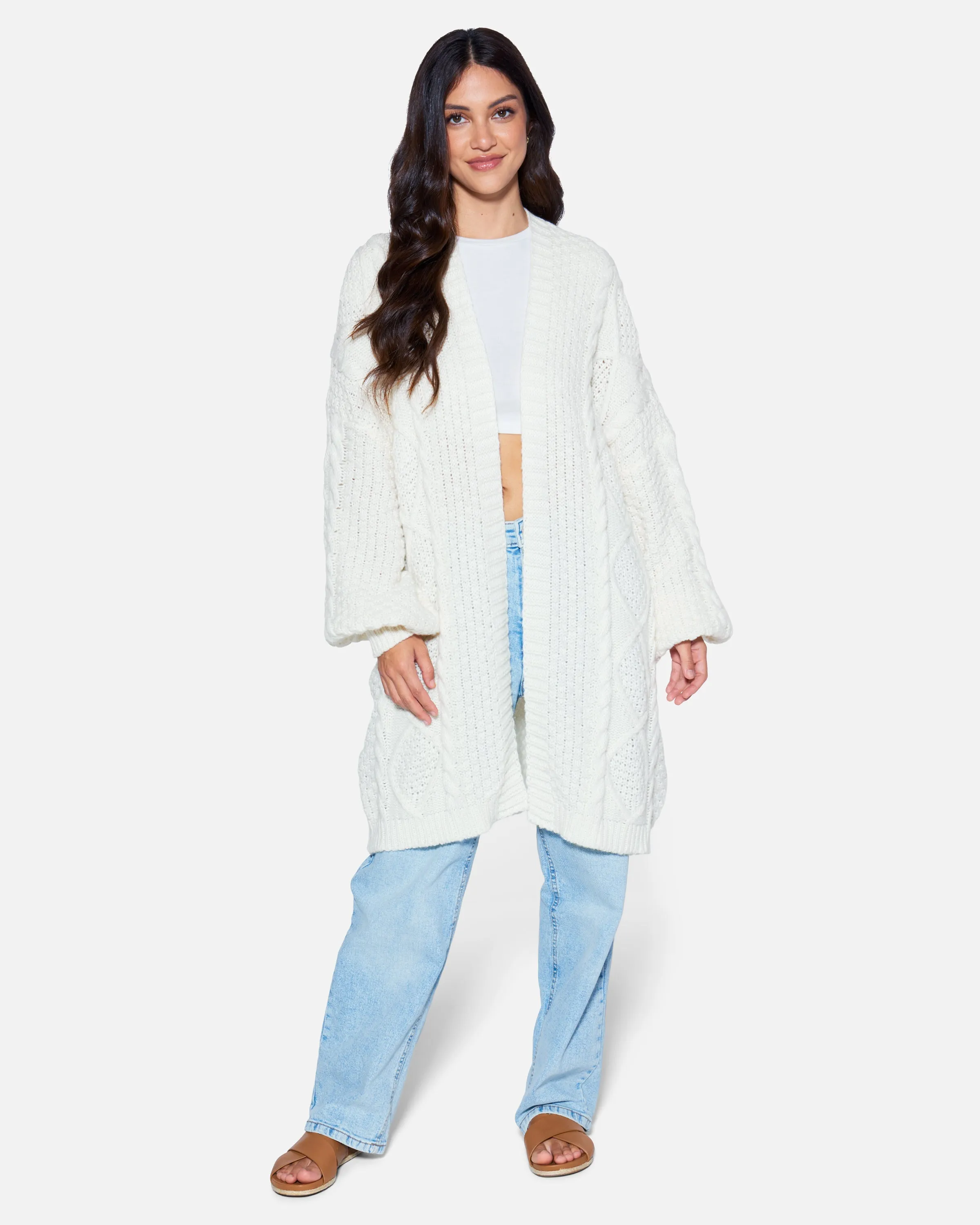 ESSENTIAL OLIVIA OVERSIZED CARDIGAN sold by Hurley