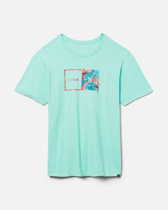 Everyday Washed Double Up Tropics Short Sleeve T-Shirt sold by Hurley