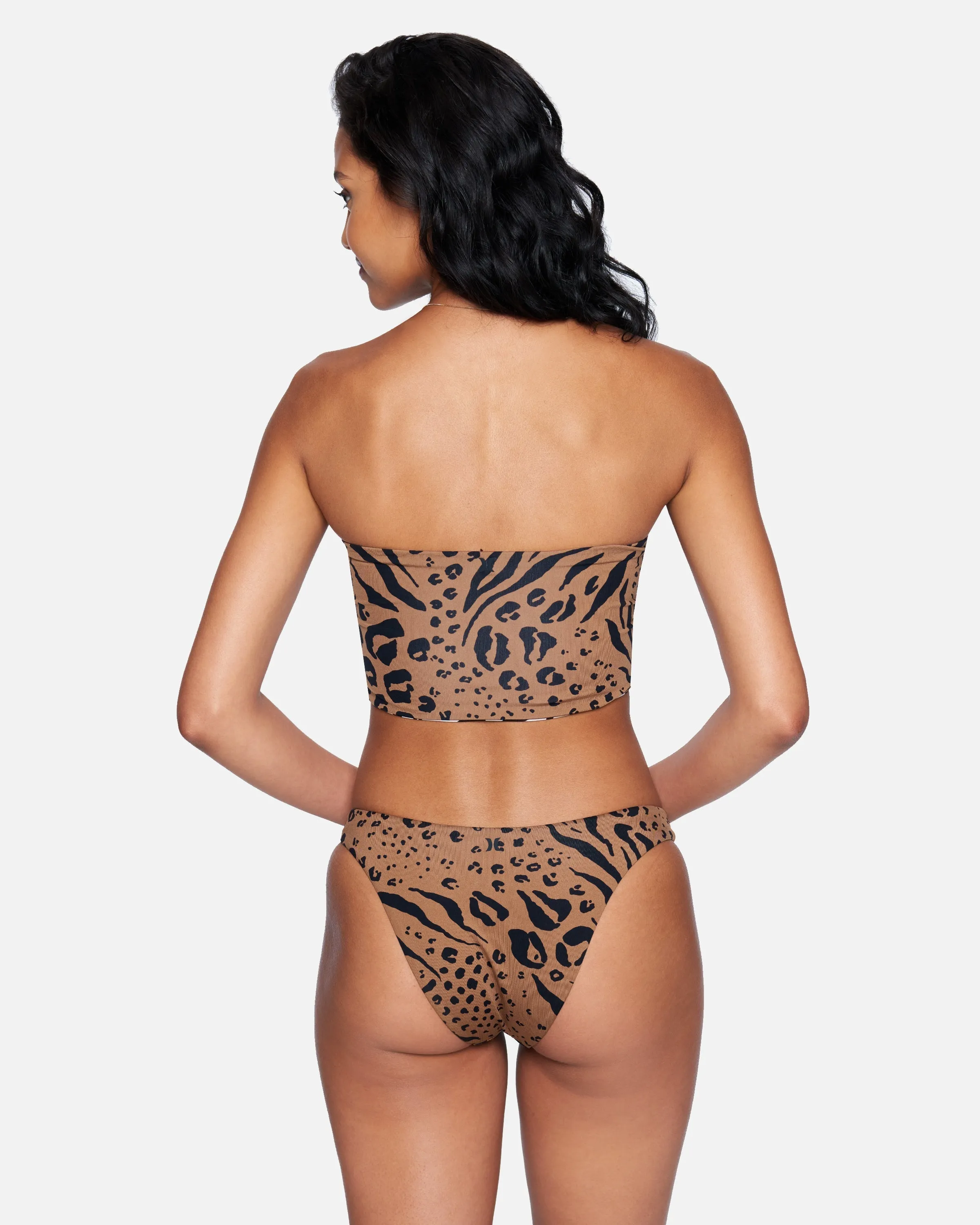 Animix Reversible Cheeky French Bikini Bottom sold by Hurley product image thumbnail 3