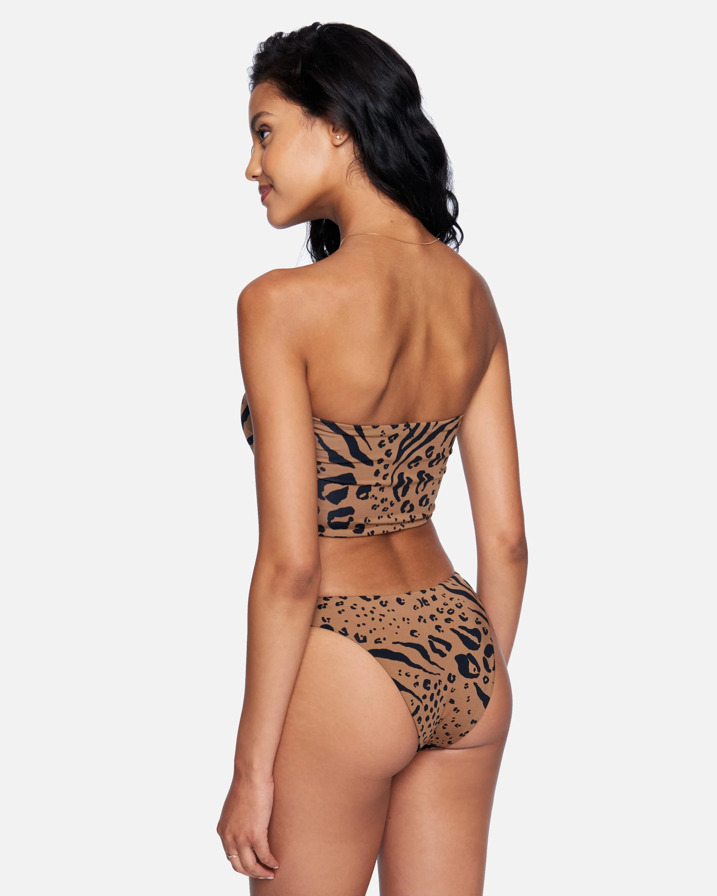 Animix Reversible Cheeky French Bikini Bottom sold by Hurley