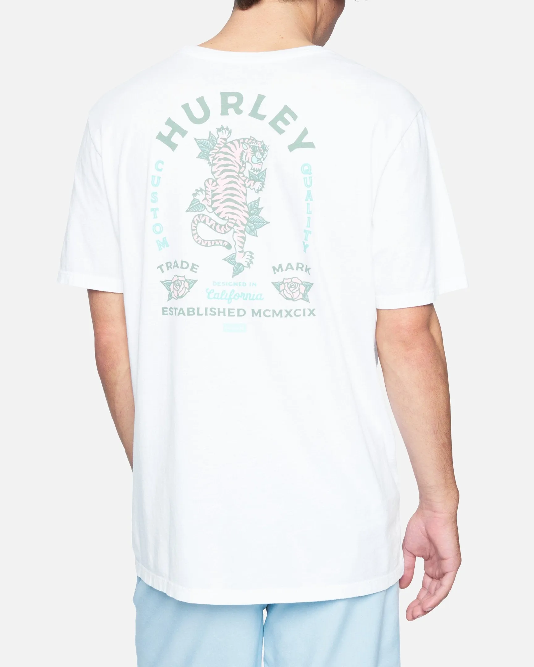 Everyday Washed Tiger Short Sleeve T-Shirt sold by Hurley product image thumbnail 2
