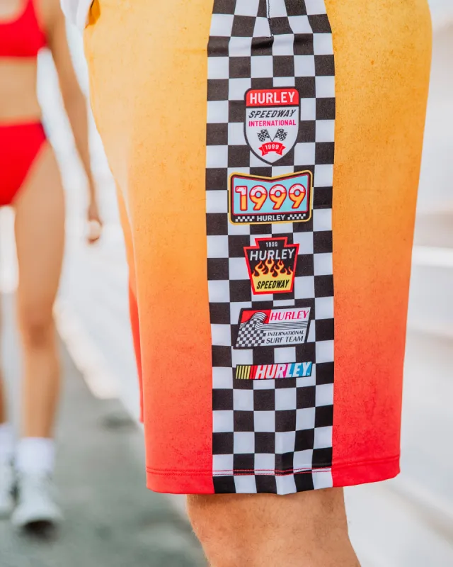 Phantom Eco Nascar Racetrack 18" Boardshort sold by Hurley