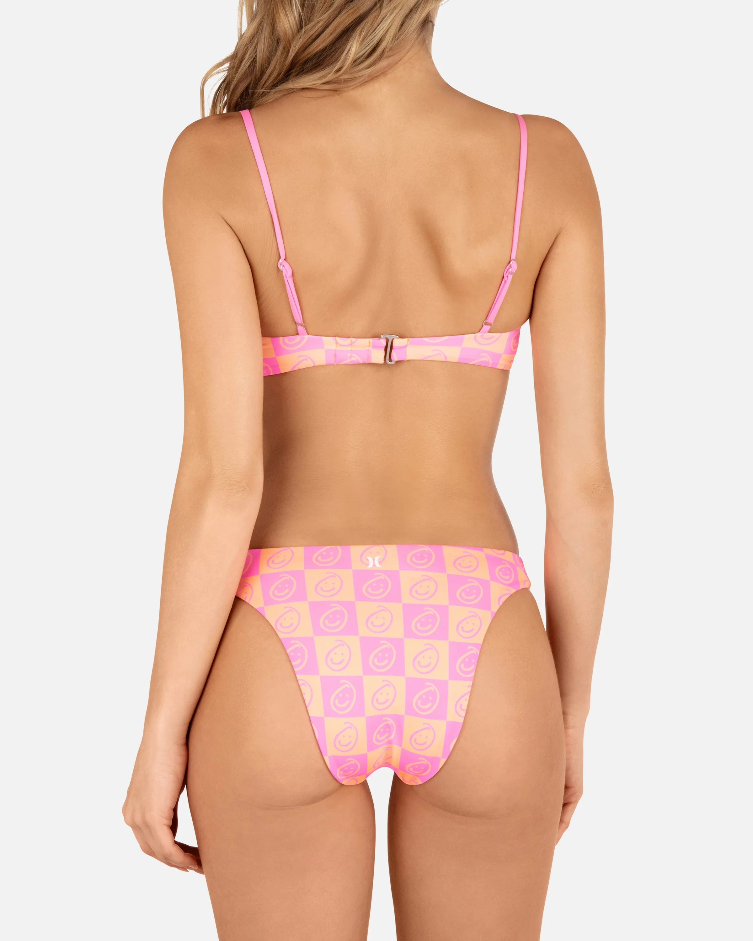 Smiley Check Reversible Scoop Bottom sold by Hurley product image thumbnail 2