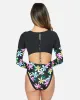 Daisy Pop Long Sleeve Surfsuit sold by Hurley
