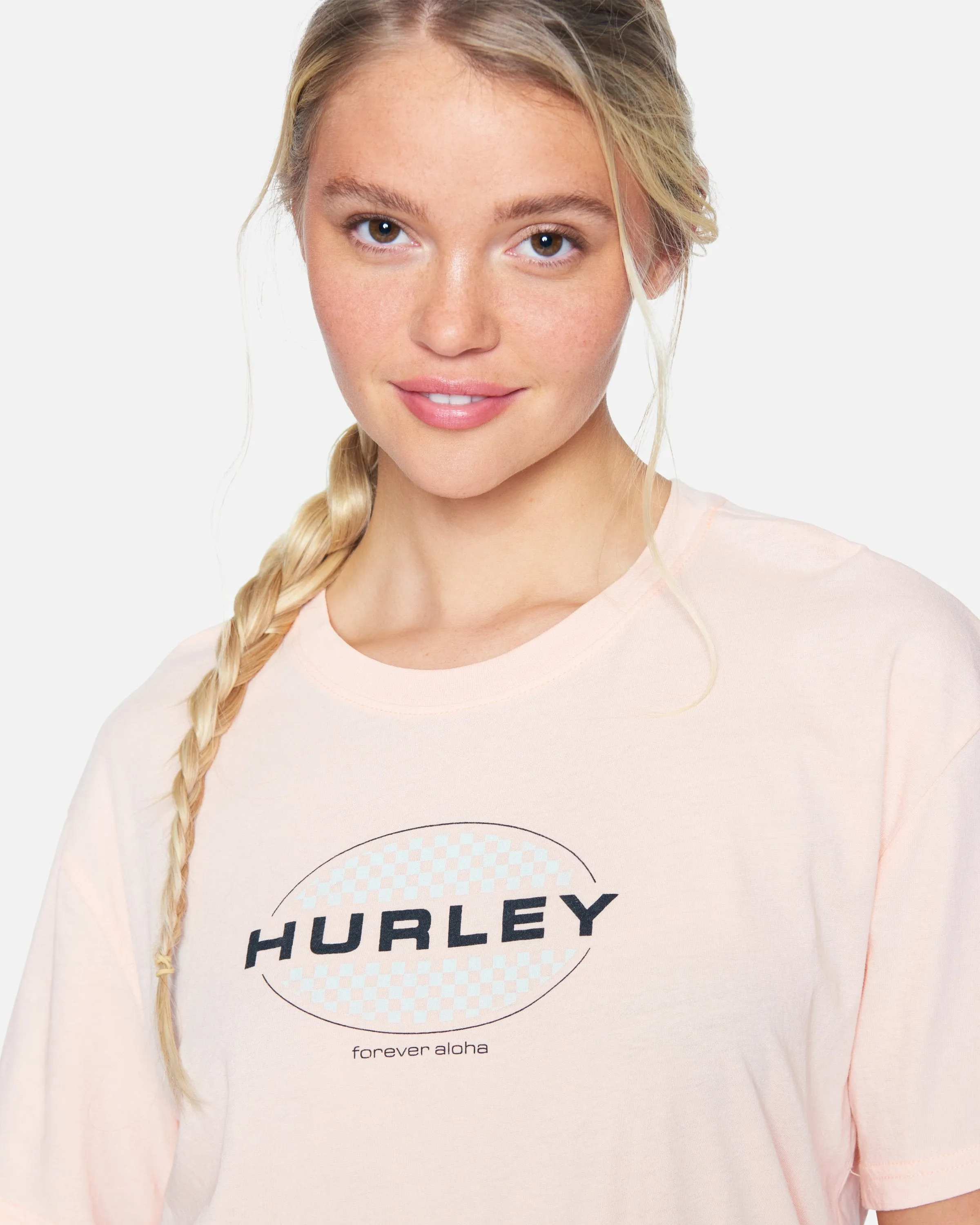 Limited Washed Oversized Boyfriend Crew Tee sold by Hurley product image thumbnail 5