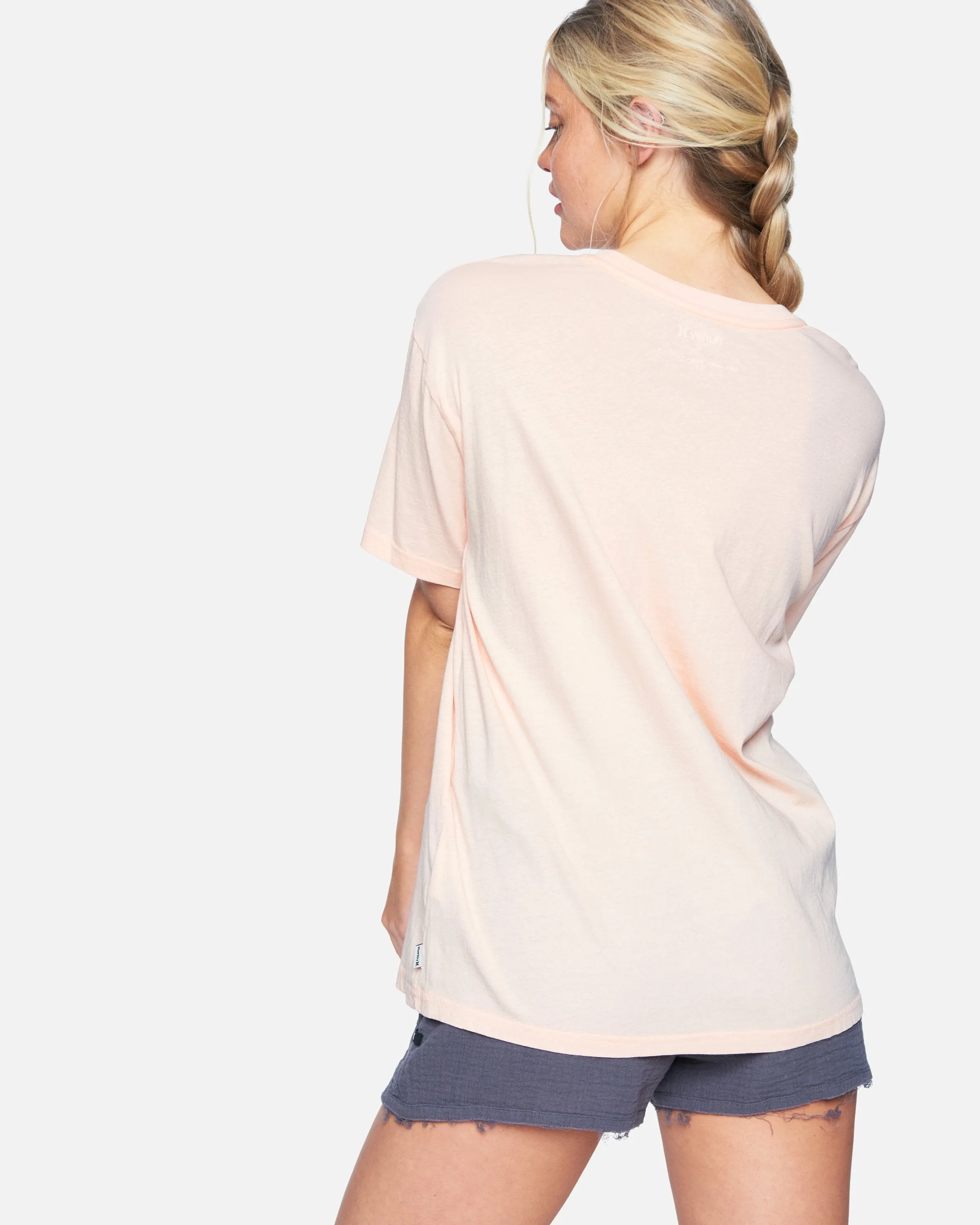Limited Washed Oversized Boyfriend Crew Tee sold by Hurley product image thumbnail 2