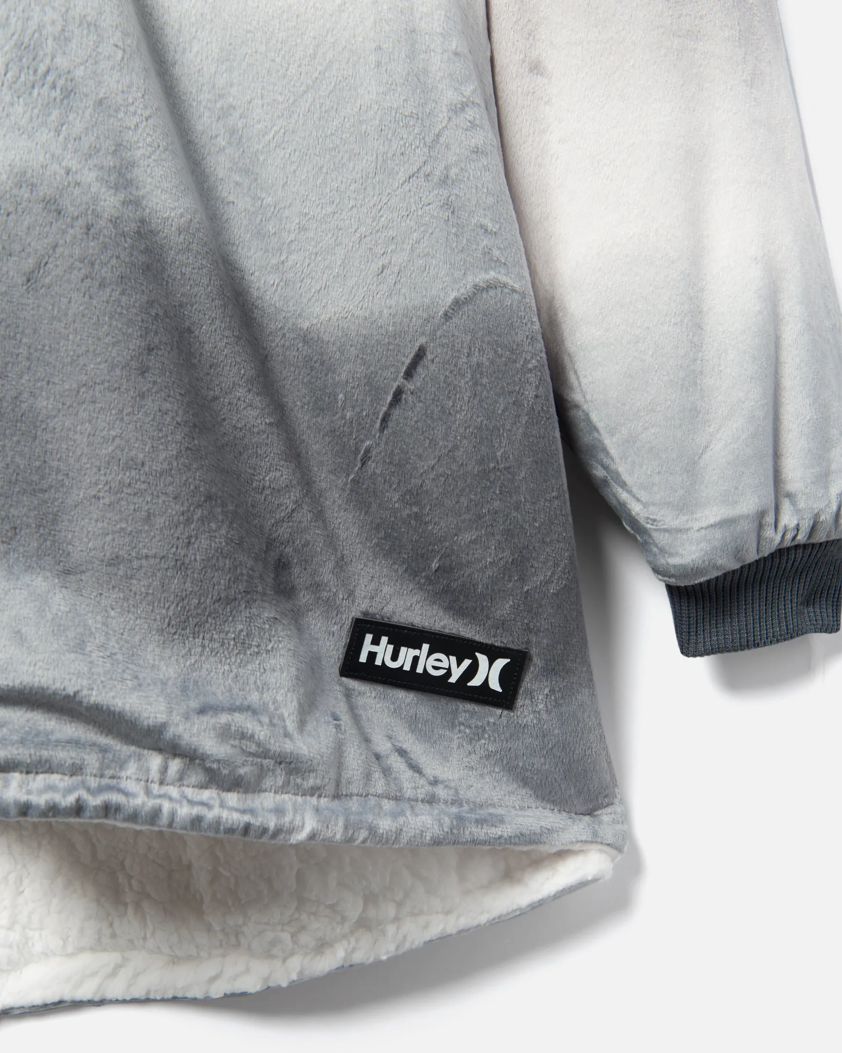 Gradient Oversized Hooded Blanket Poncho sold by Hurley product image thumbnail 3