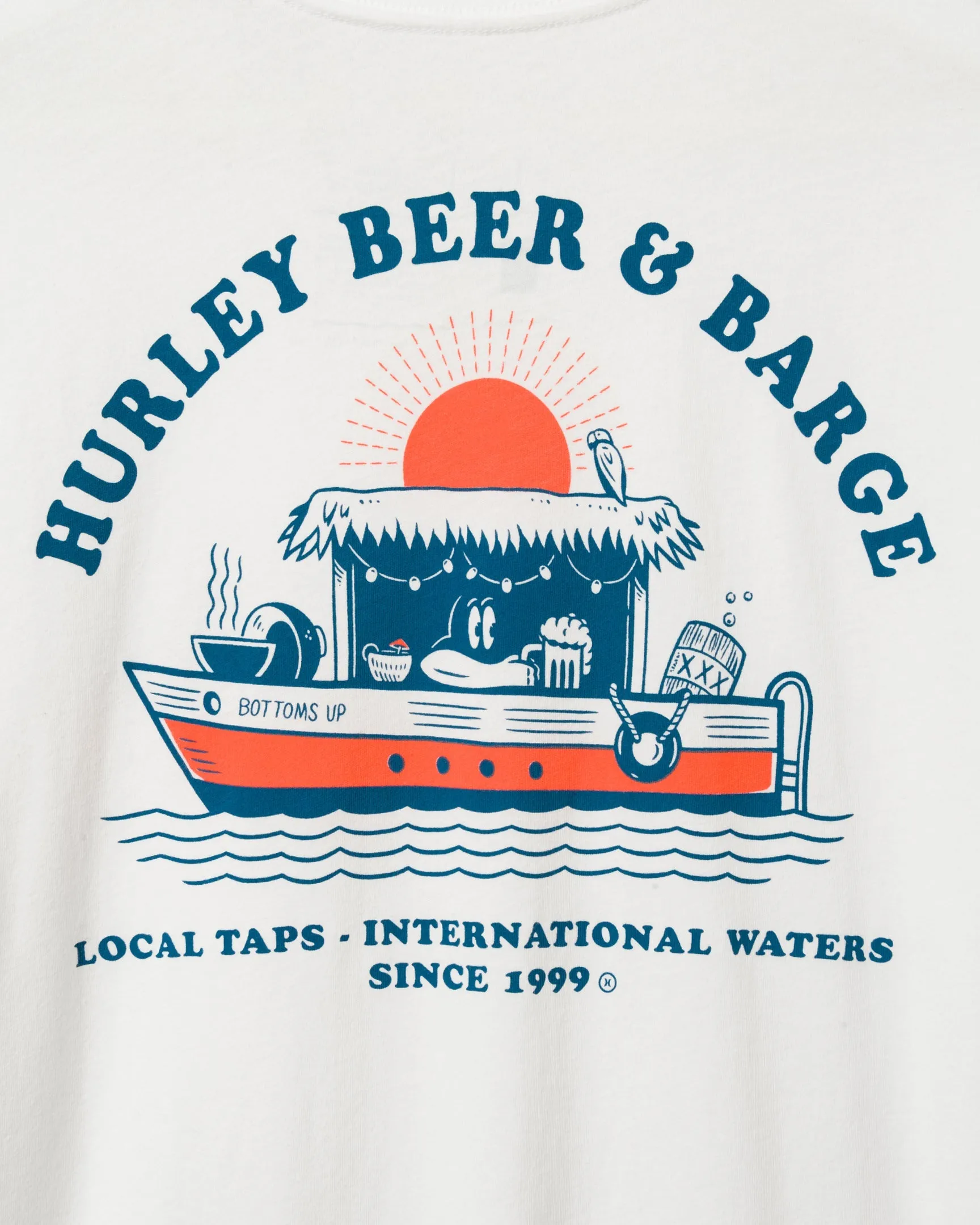 Everyday Washed Beer Barge Short Sleeve T-Shirt sold by Hurley product image thumbnail 3