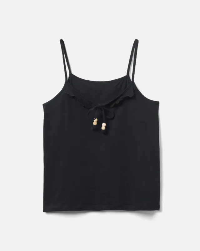 Ruffled Tank sold by Hurley