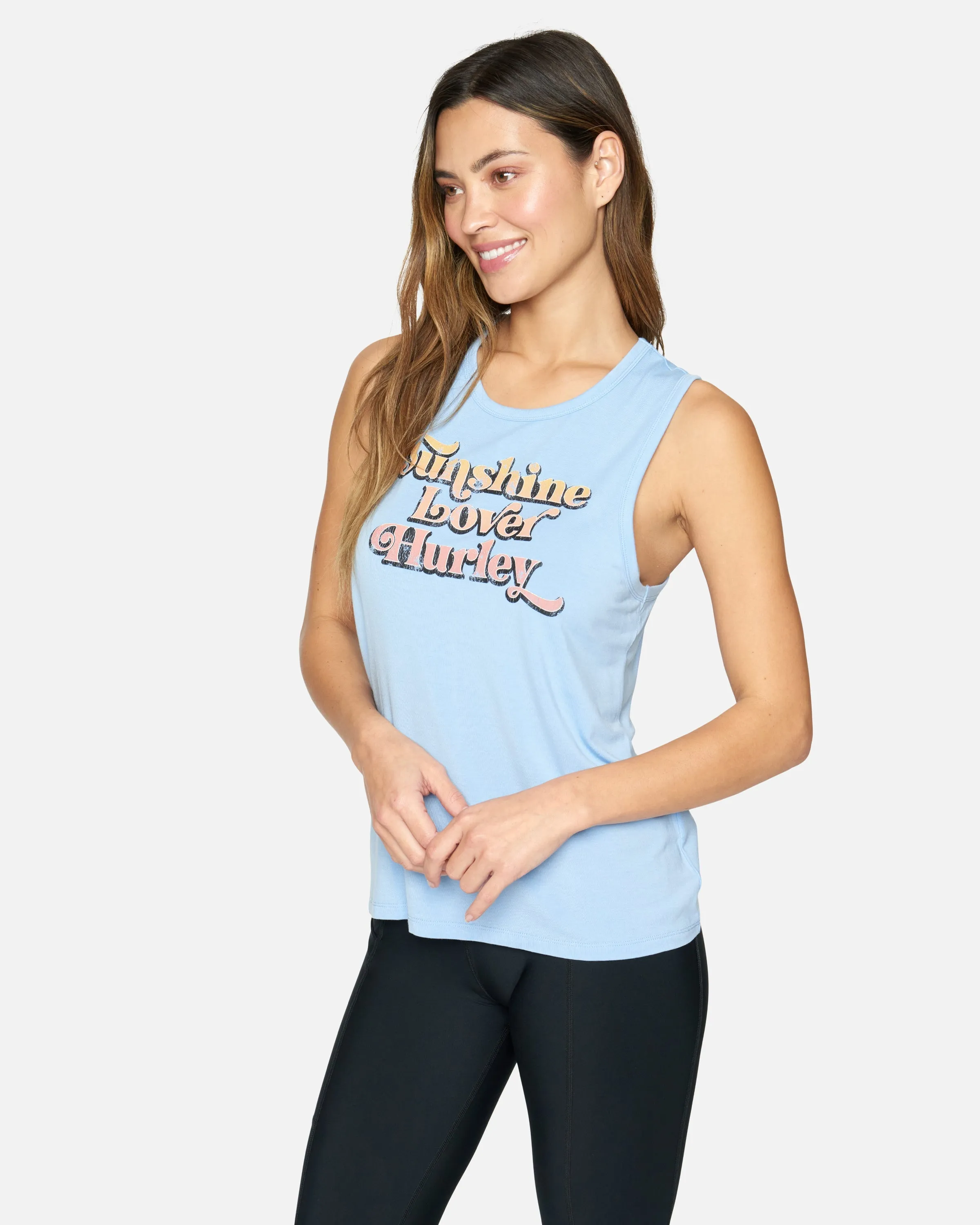 SUNSHINE LOVER MUSCLE TEE sold by Hurley product image thumbnail 3