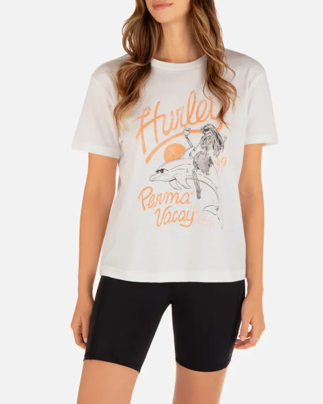 Perma Vacay Girlfriend Tee sold by Hurley