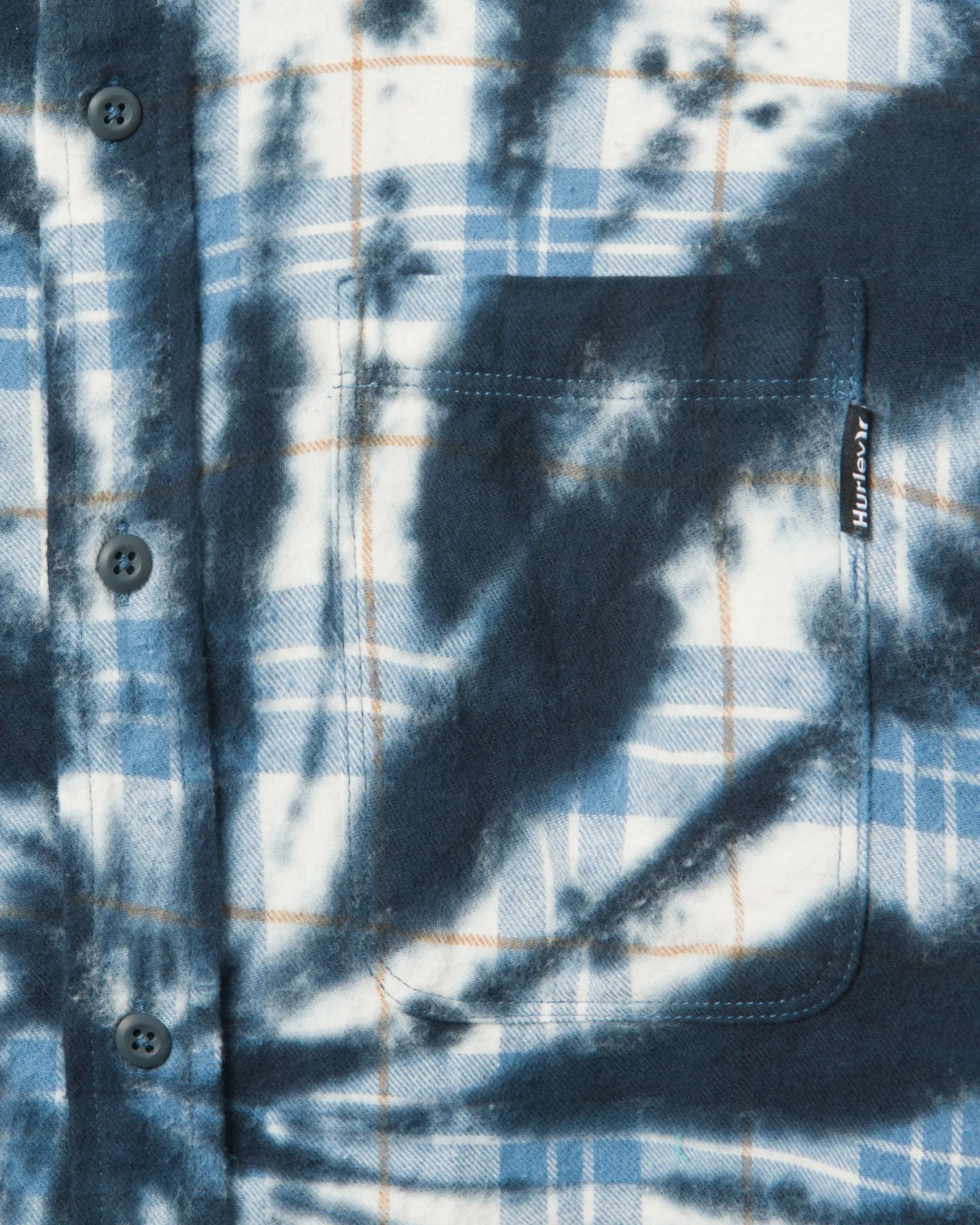 Portland Tie Dye Flannel Long Sleeve sold by Hurley product image thumbnail 3