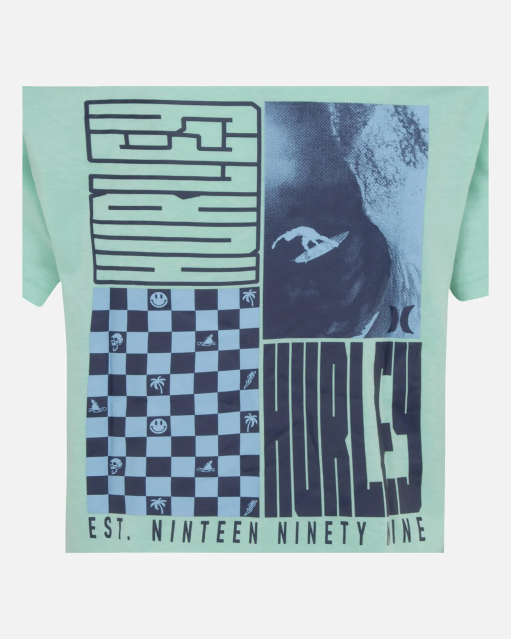 Boys' Retro Back Short Sleeve T-Shirt sold by Hurley product image thumbnail 3