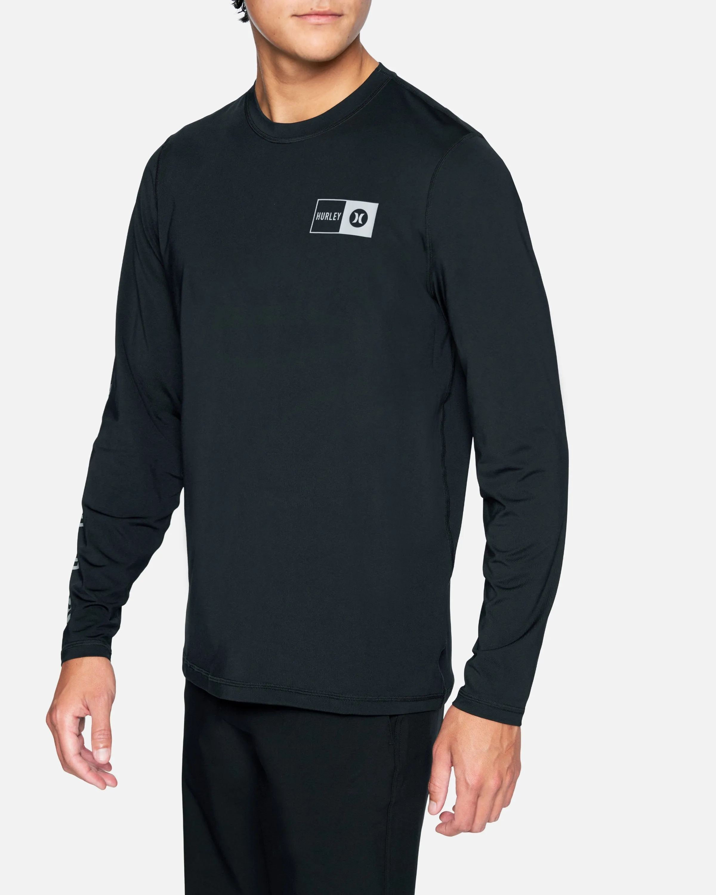 Framed Hybrid UPF Long Sleeve Shirt sold by Hurley product image thumbnail 3