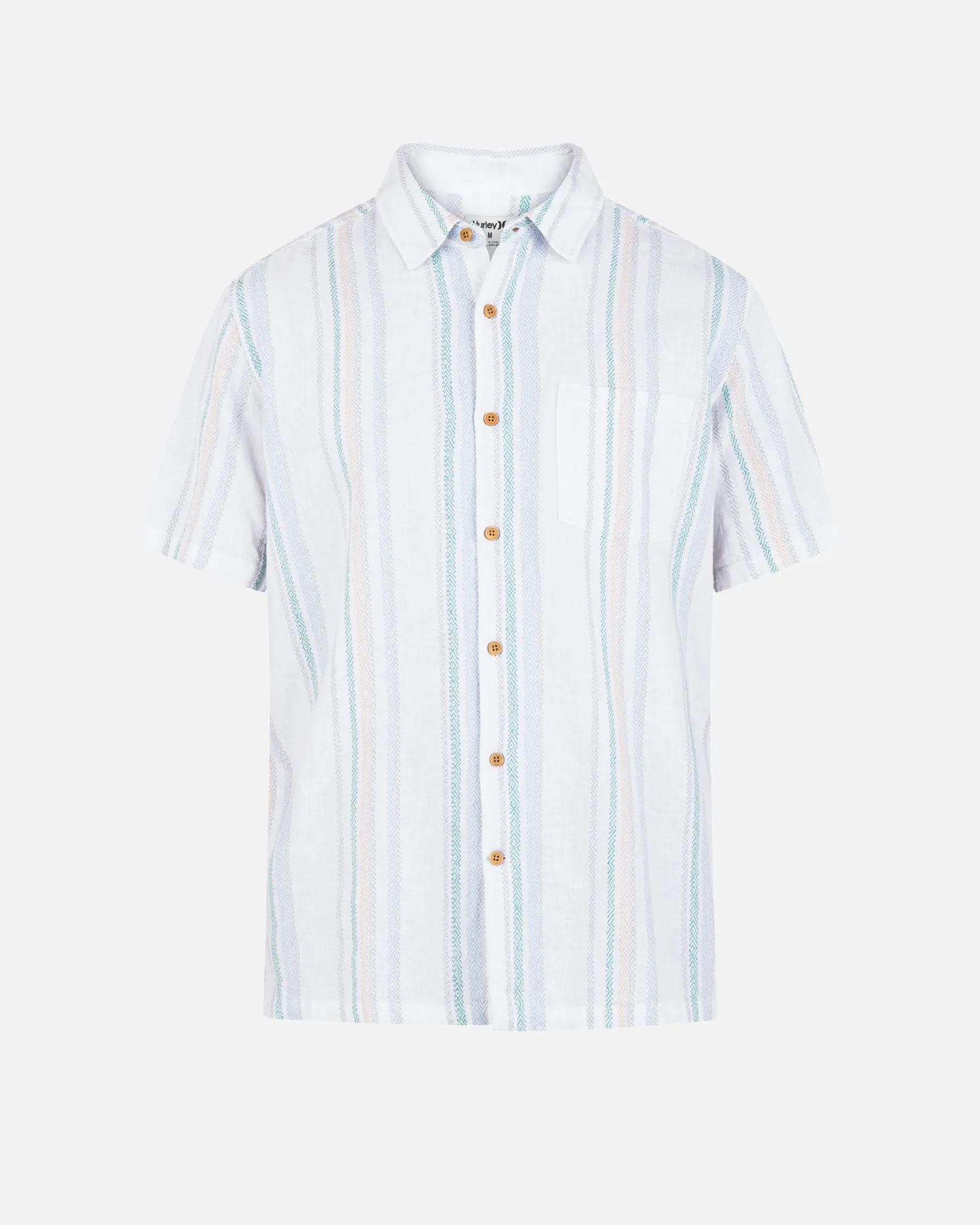 Rincon Linen Short Sleeve Shirt sold by Hurley