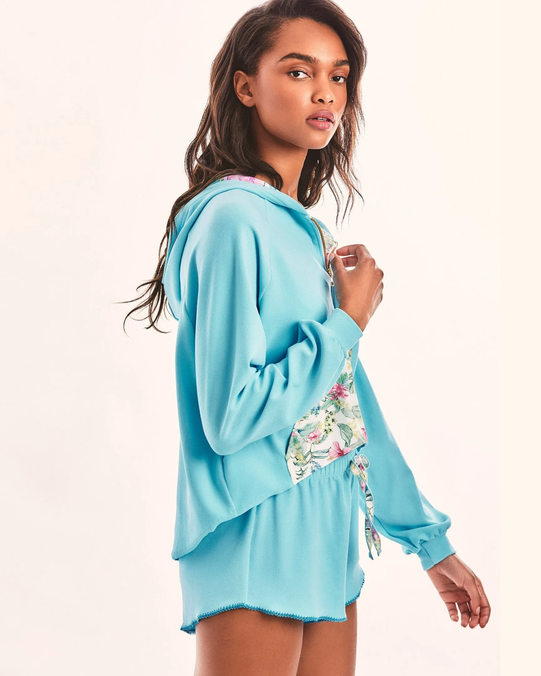 LSF x Hurley - Hawaiian Hibiscus Terry Zip Up Hoodie sold by Hurley product image thumbnail 2