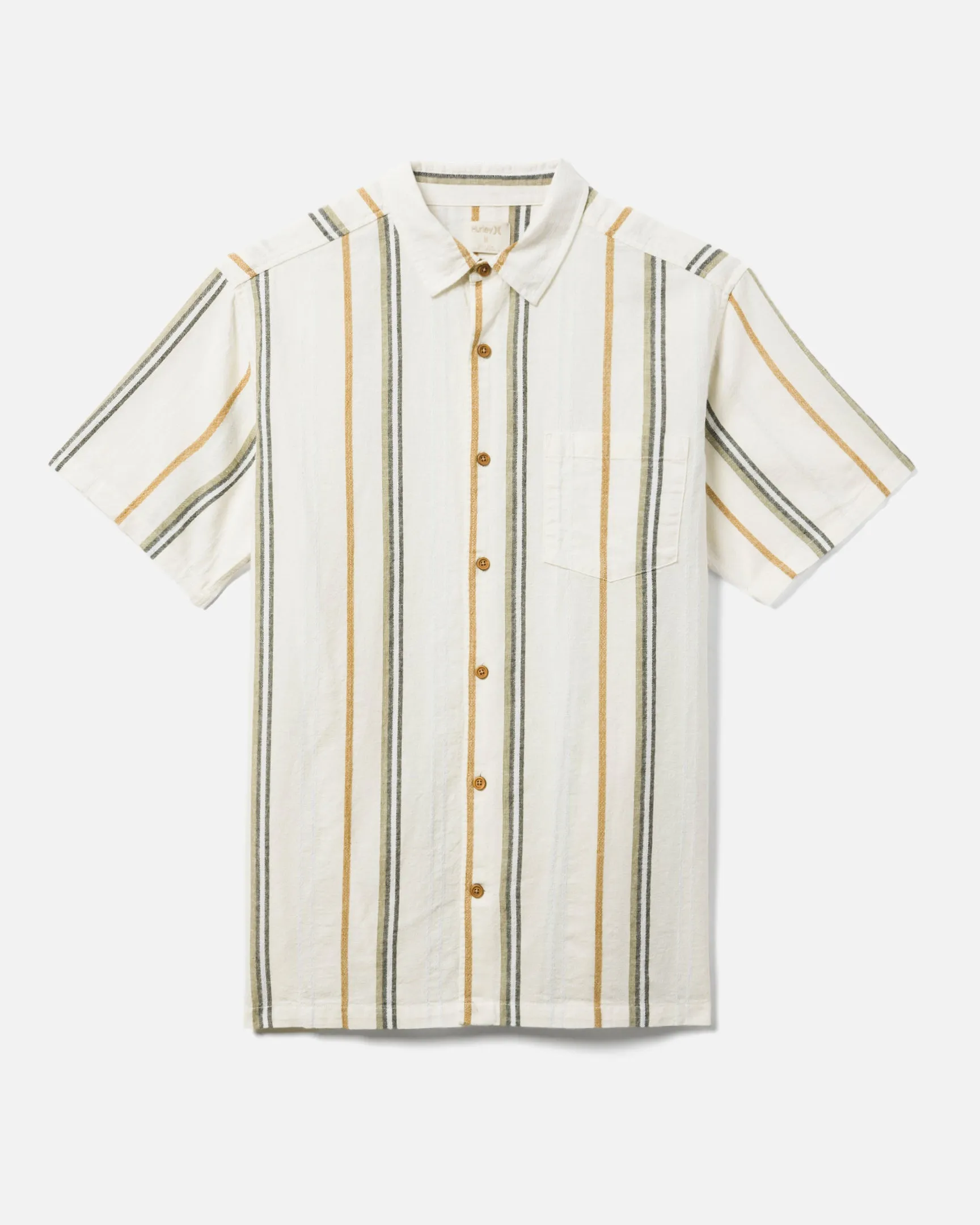 Rincon Linen Short Sleeve Shirt sold by Hurley