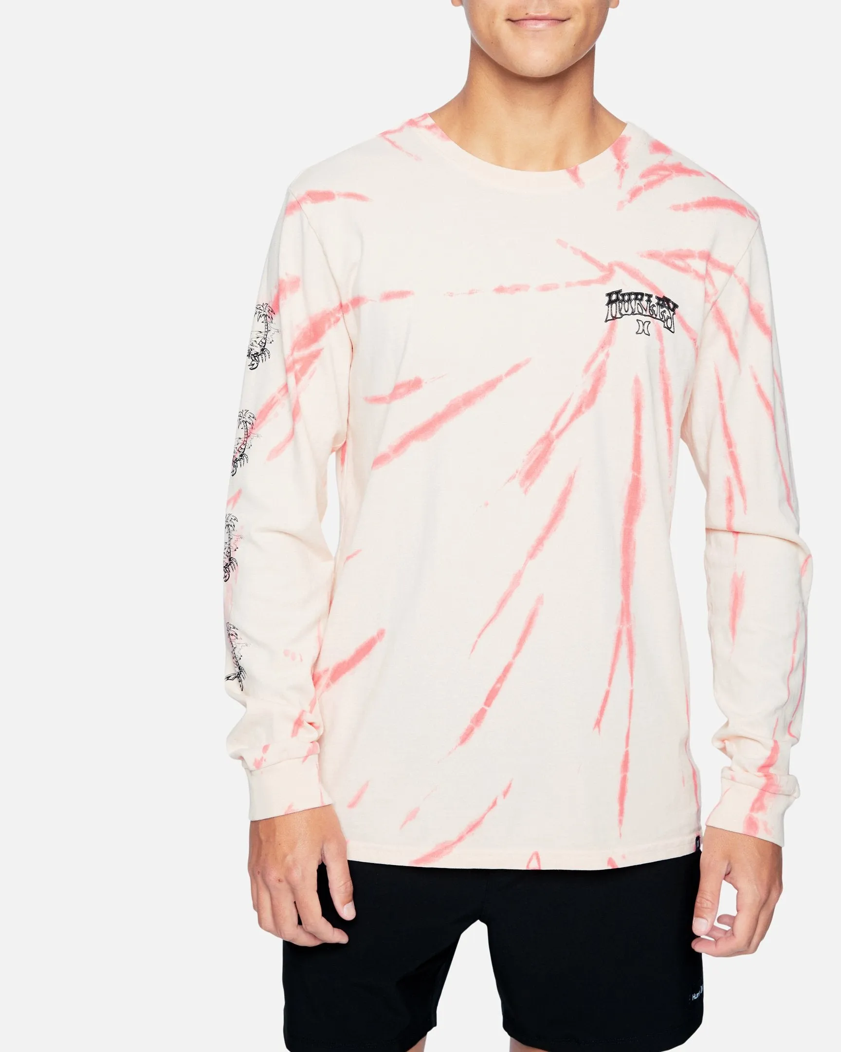 Surf Trip Tie Dye Long Sleeve T-Shirt sold by Hurley product image thumbnail 5