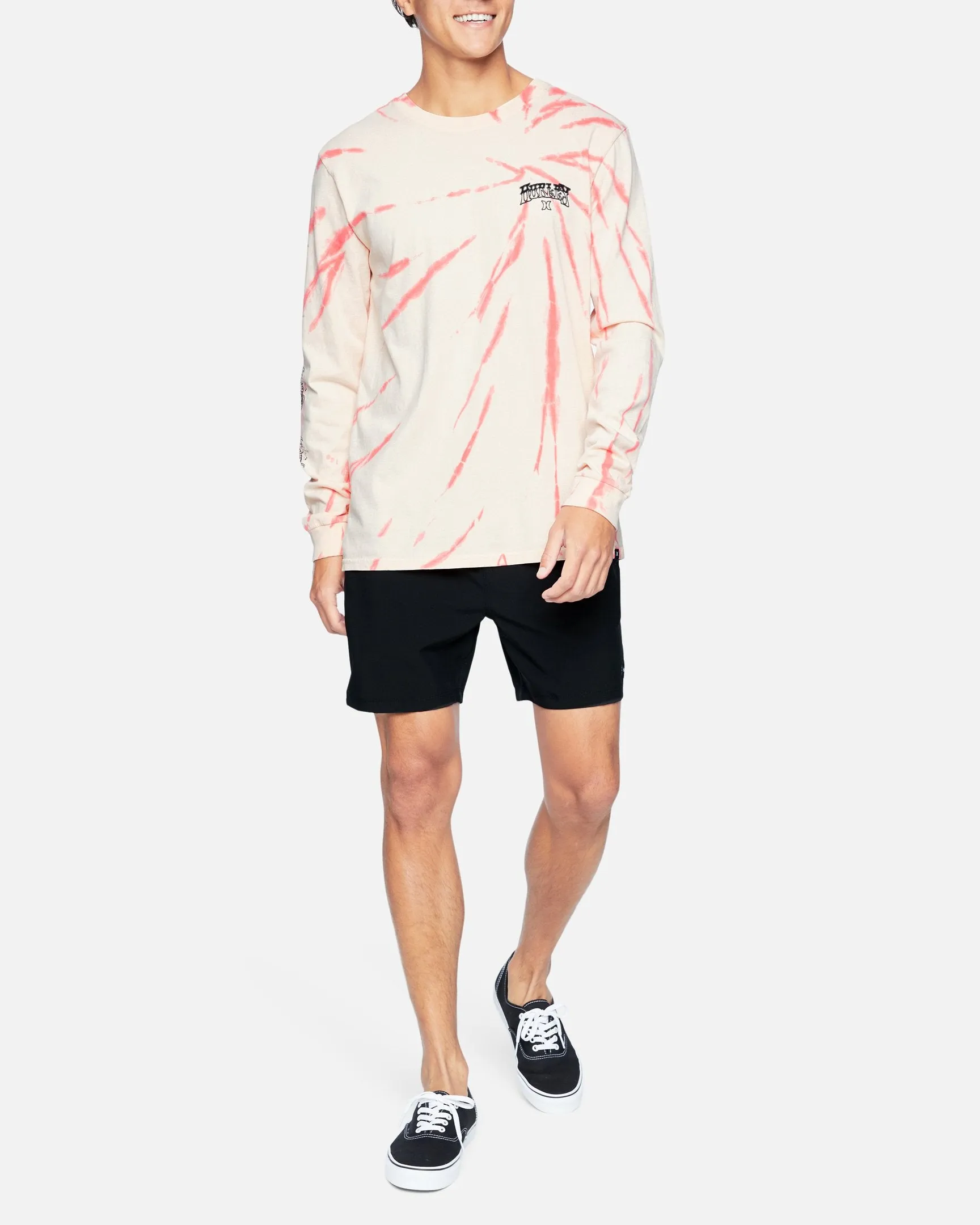 Surf Trip Tie Dye Long Sleeve T-Shirt sold by Hurley product image thumbnail 4