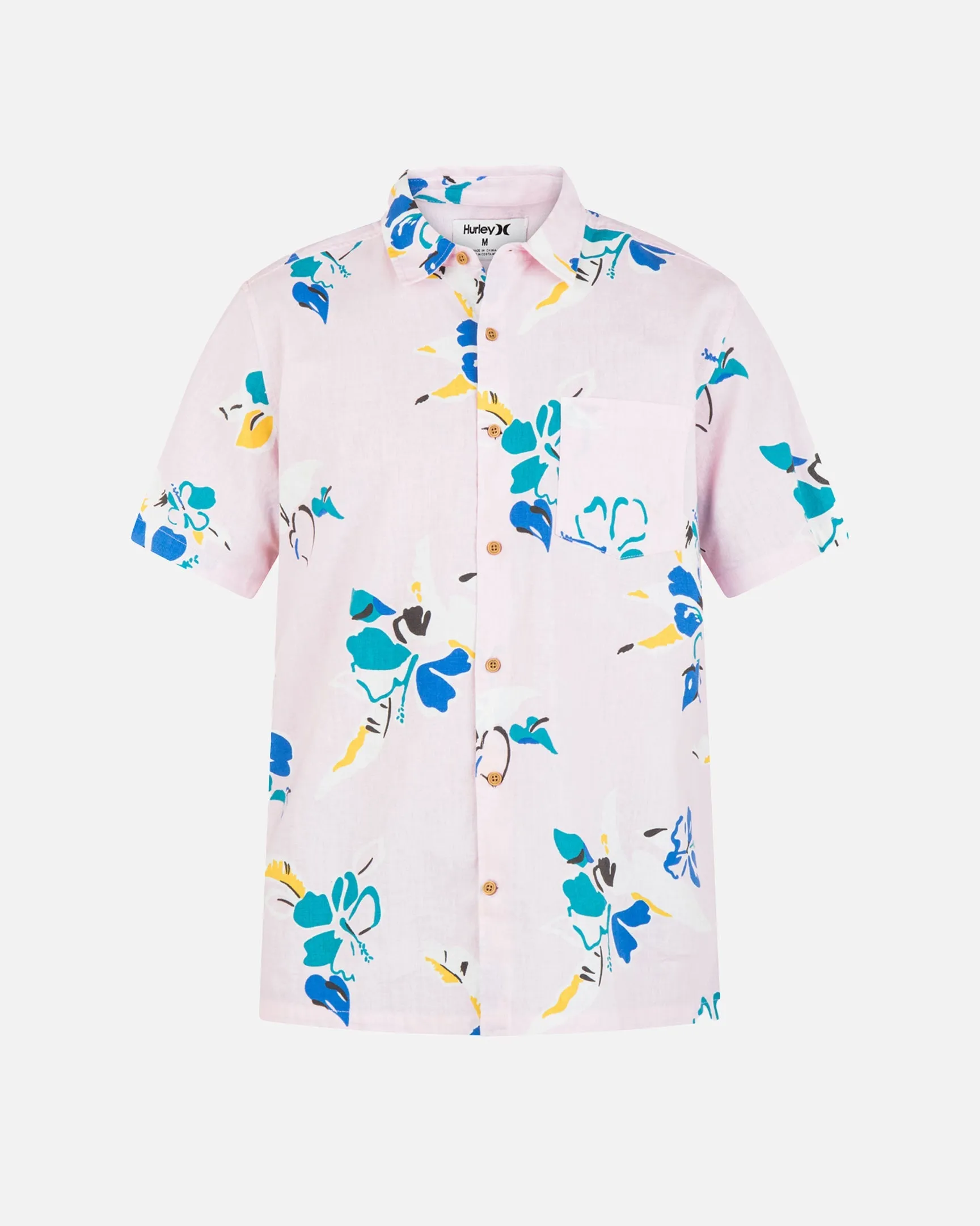 Rincon Linen Short Sleeve Shirt sold by Hurley
