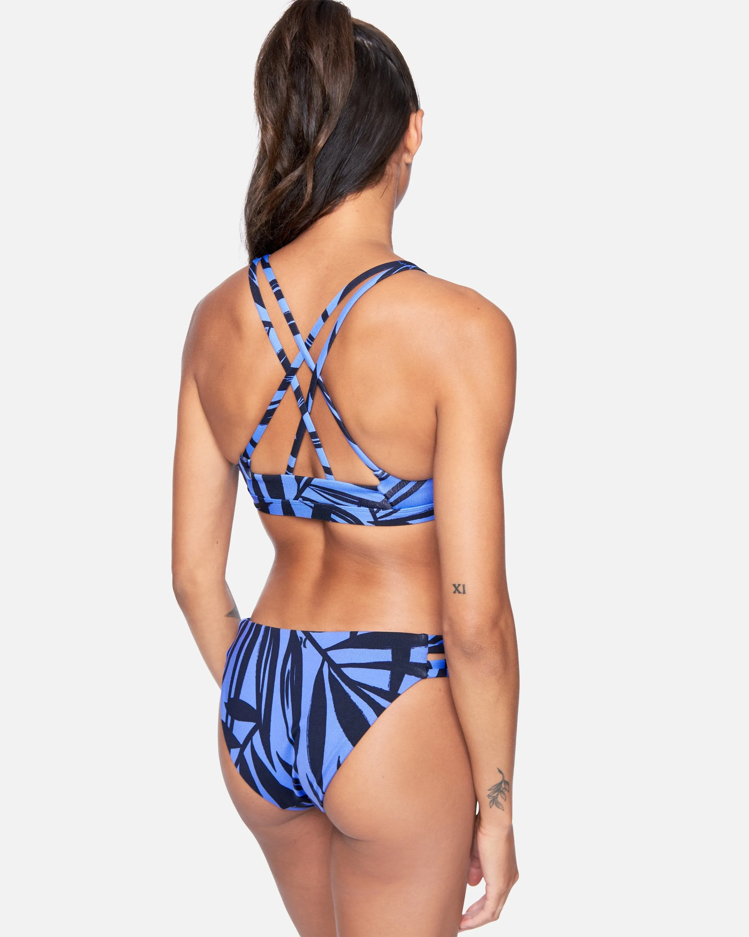 Max Mystic Leaves Moderate Bikini Bottom sold by Hurley
