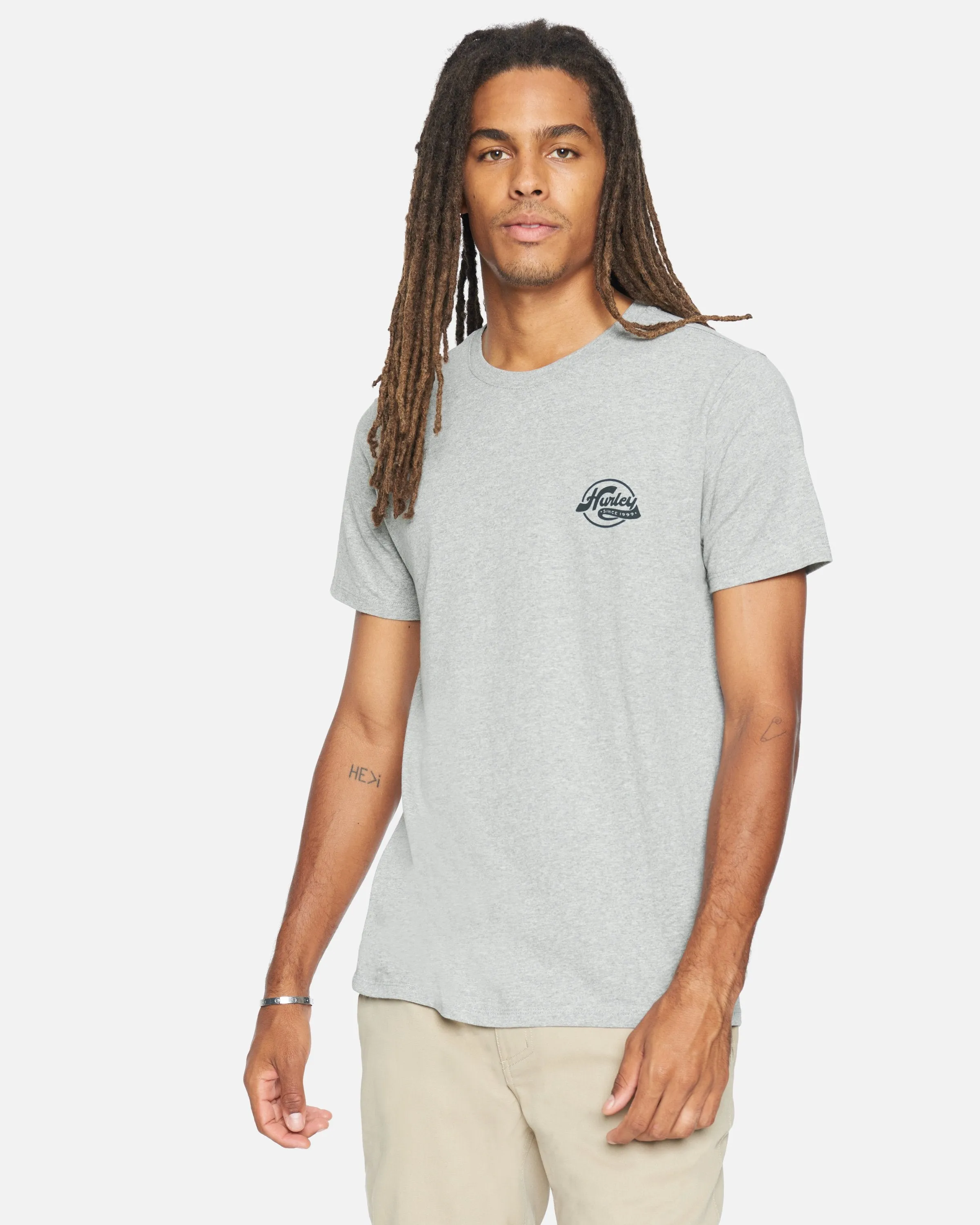 Regrind Service Script Tee sold by Hurley