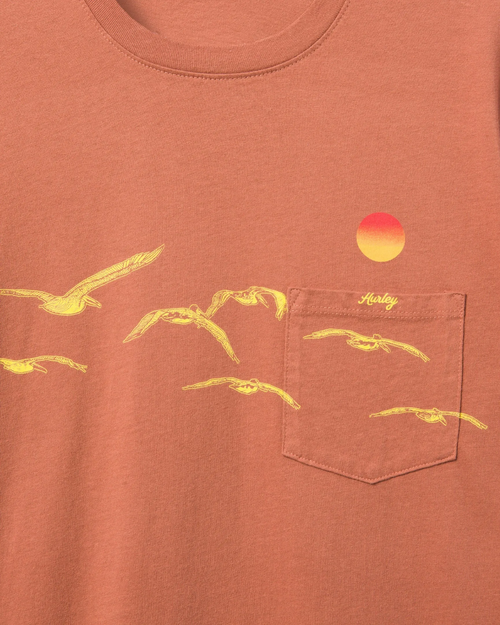 Everyday Flock Pocket T-Shirt sold by Hurley product image thumbnail 3