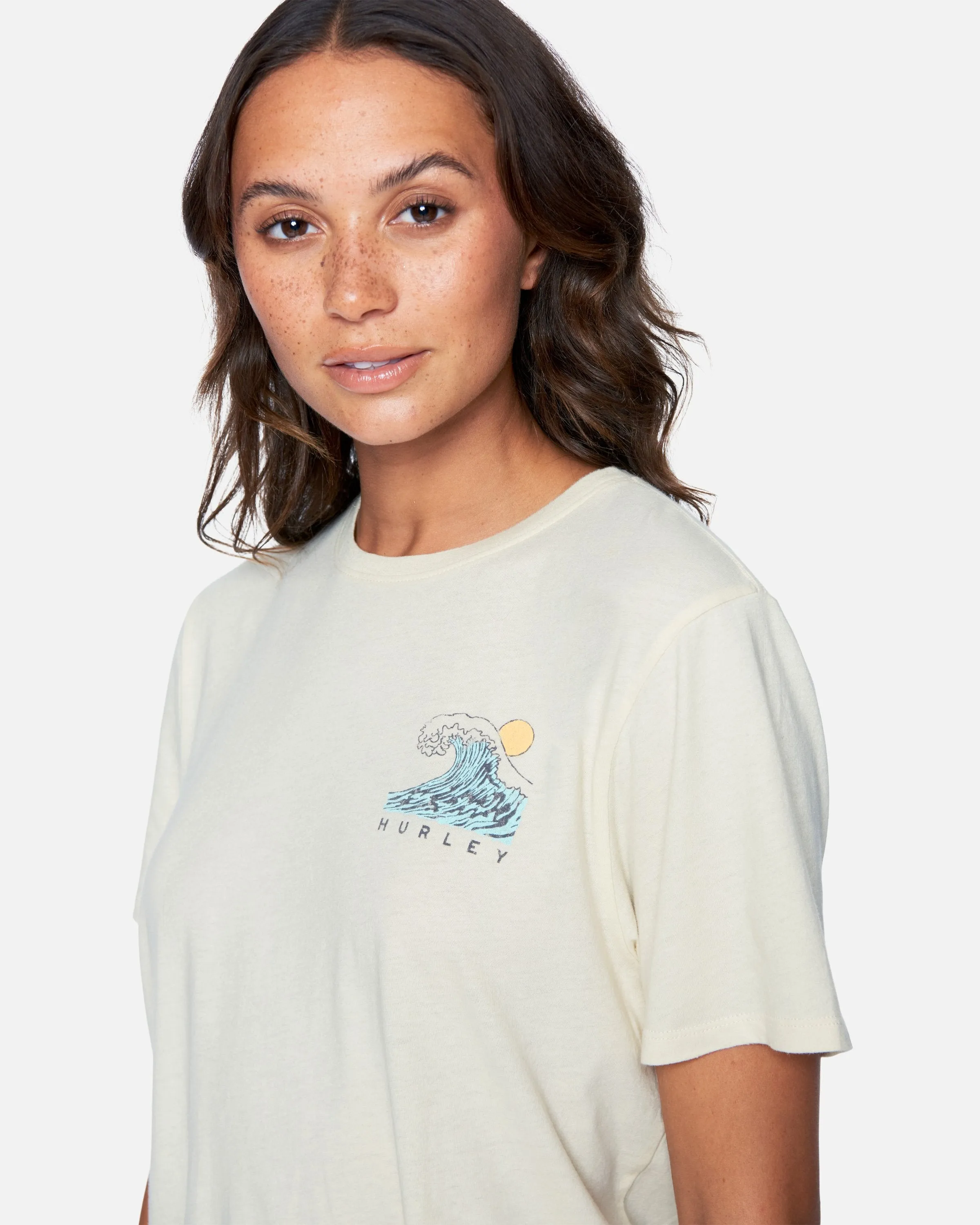Waves For Days Washed Cropped Tee sold by Hurley product image thumbnail 5