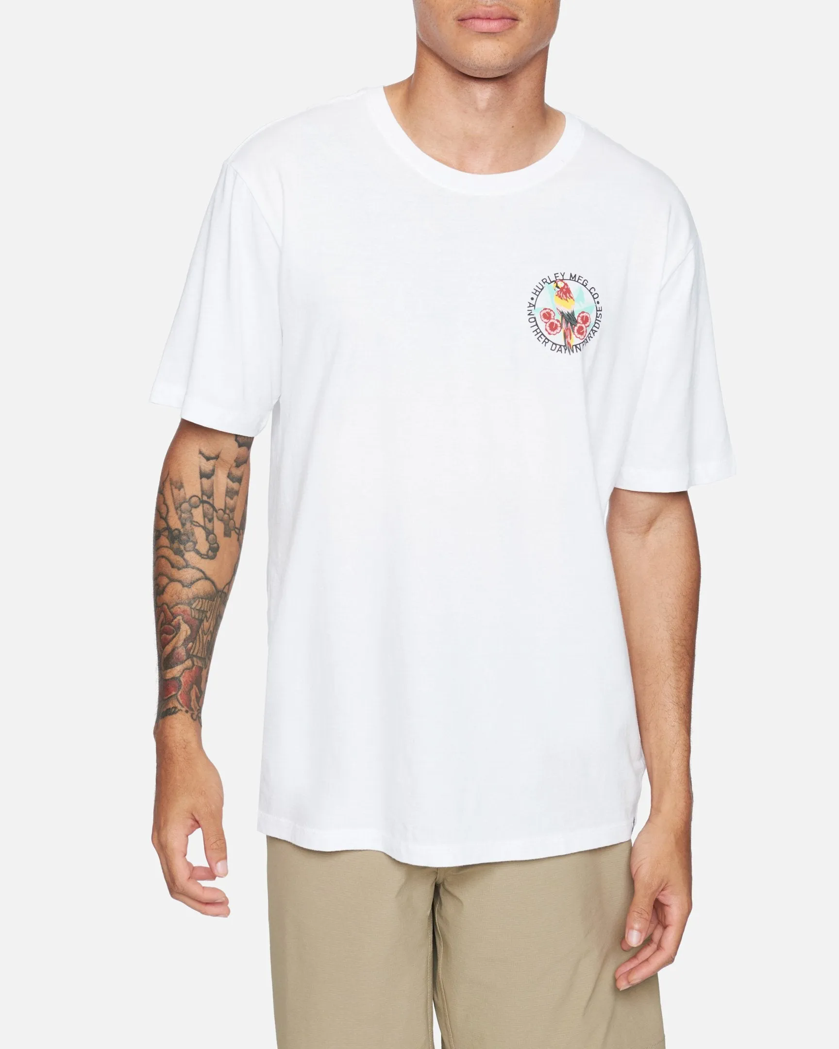 Everyday Washed Parrot Short Sleeve T-Shirt sold by Hurley