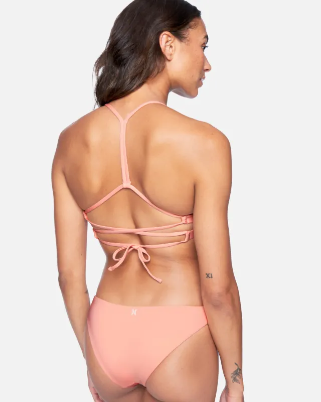 Solid Moderate Bikini Bottom sold by Hurley