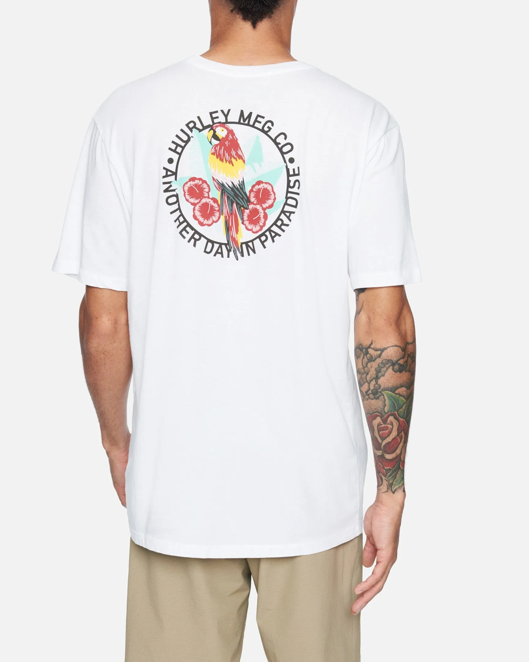 Everyday Washed Parrot Short Sleeve T-Shirt sold by Hurley product image thumbnail 3