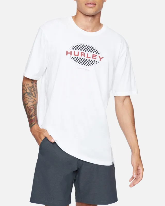 Everyday Washed Oval Checkers Short Sleeve T-Shirt sold by Hurley